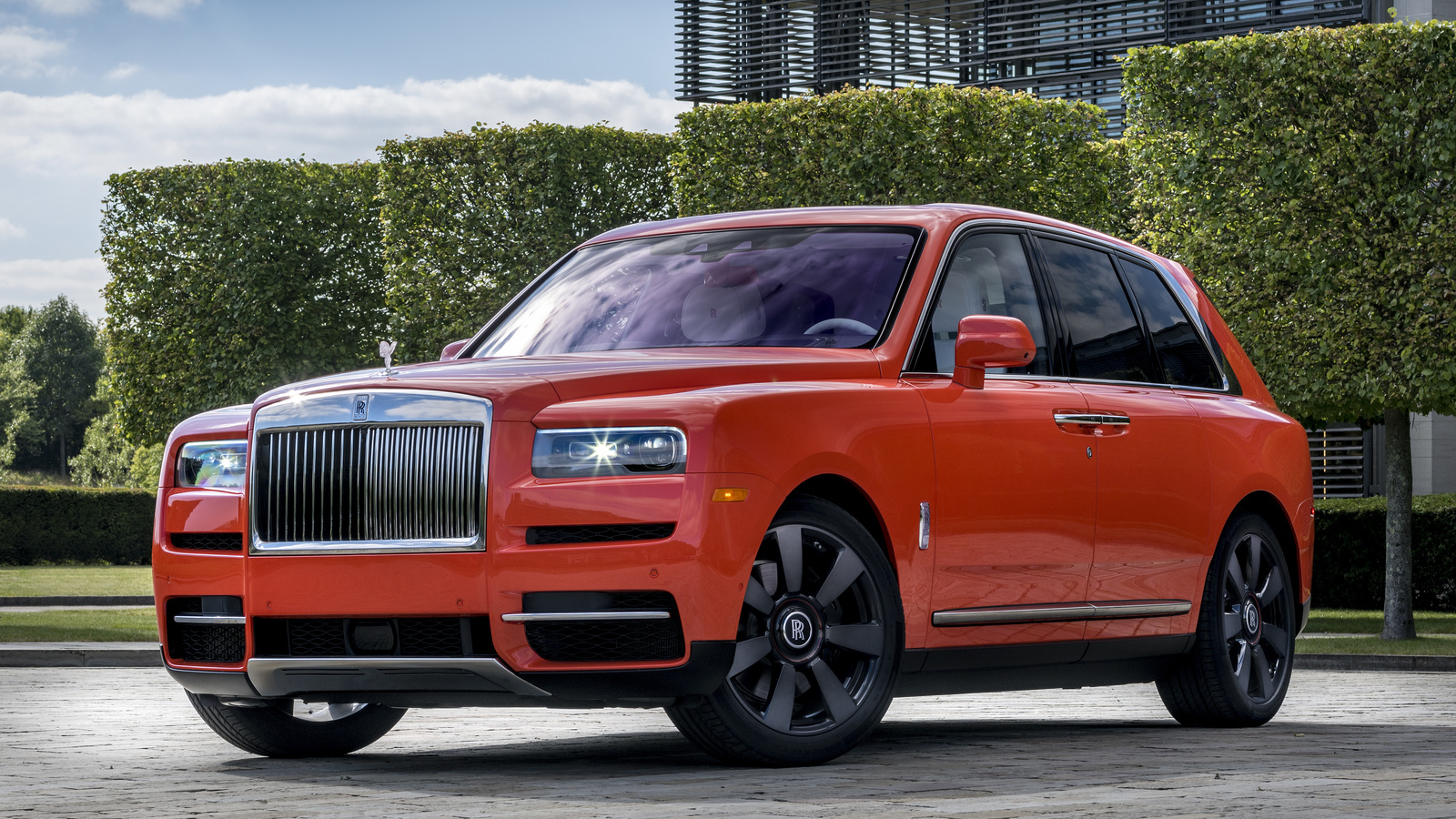 rolls royce, cullinan, fux, orange