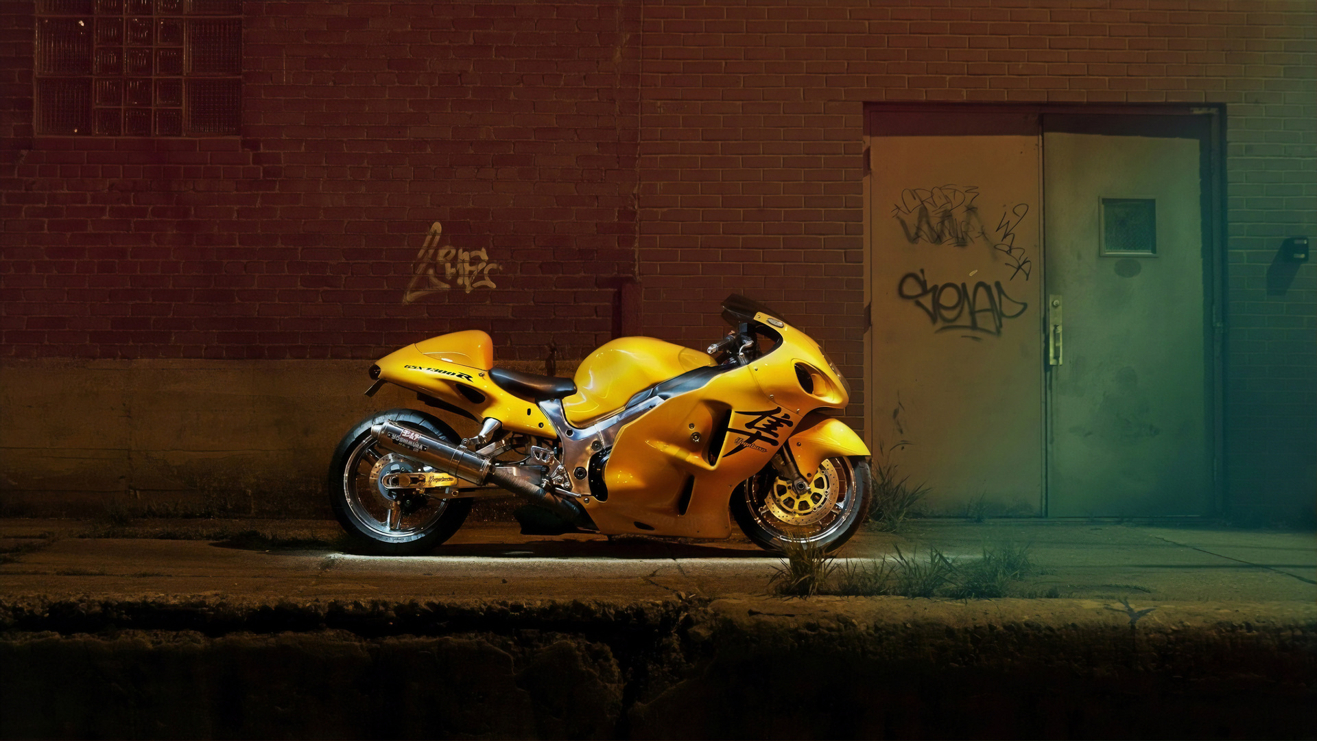 yellow, hayabusa