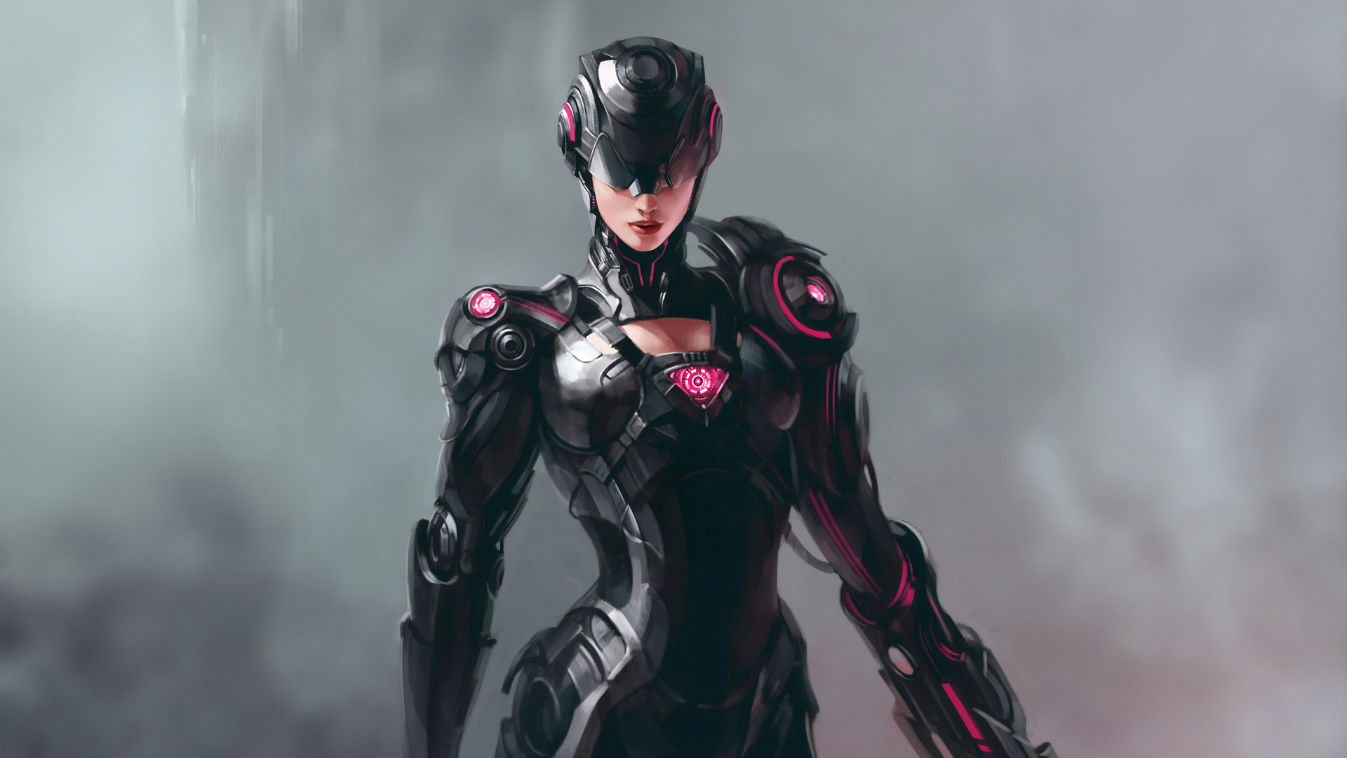 cyborg, girl