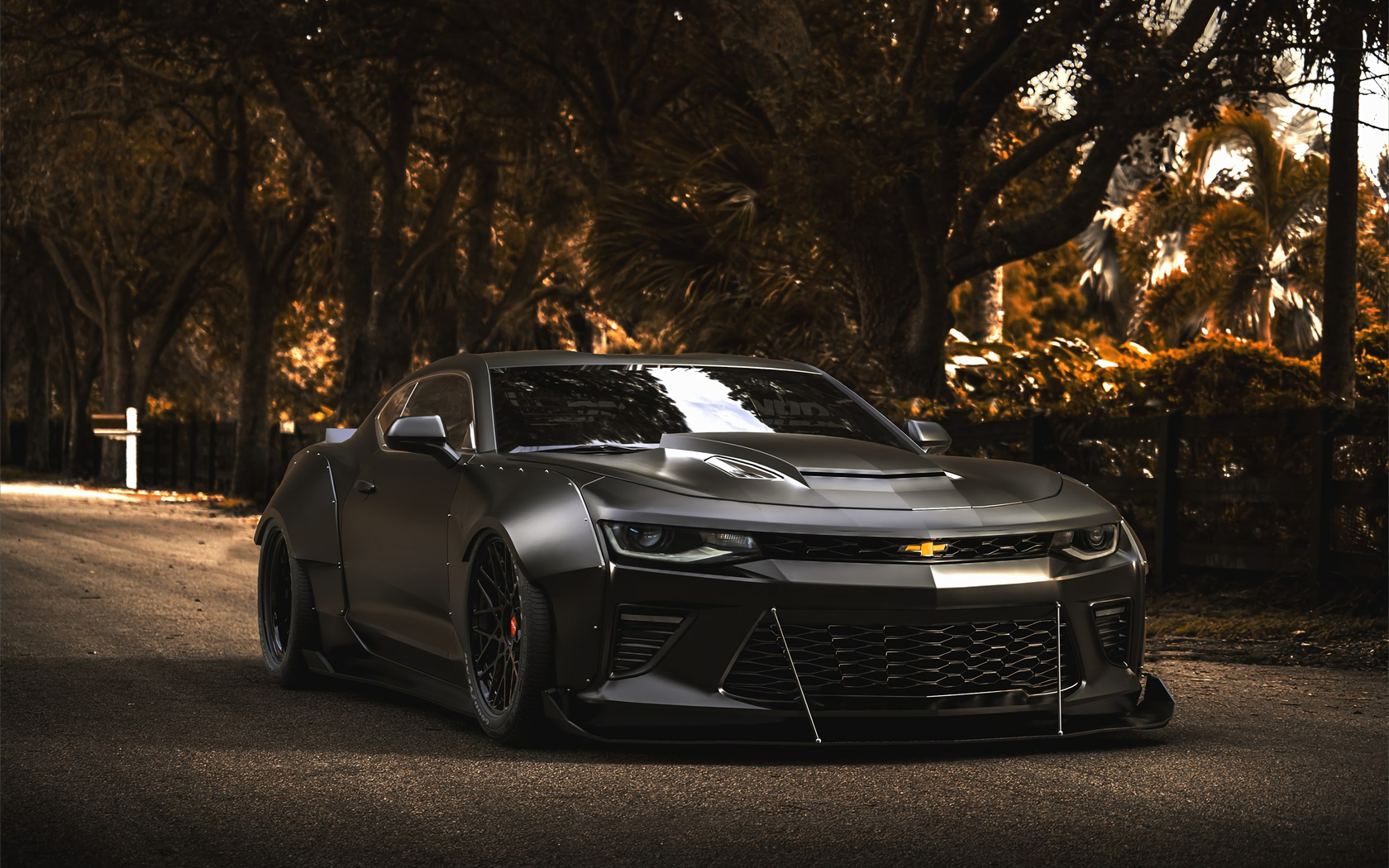 black, chevrolet, camaro