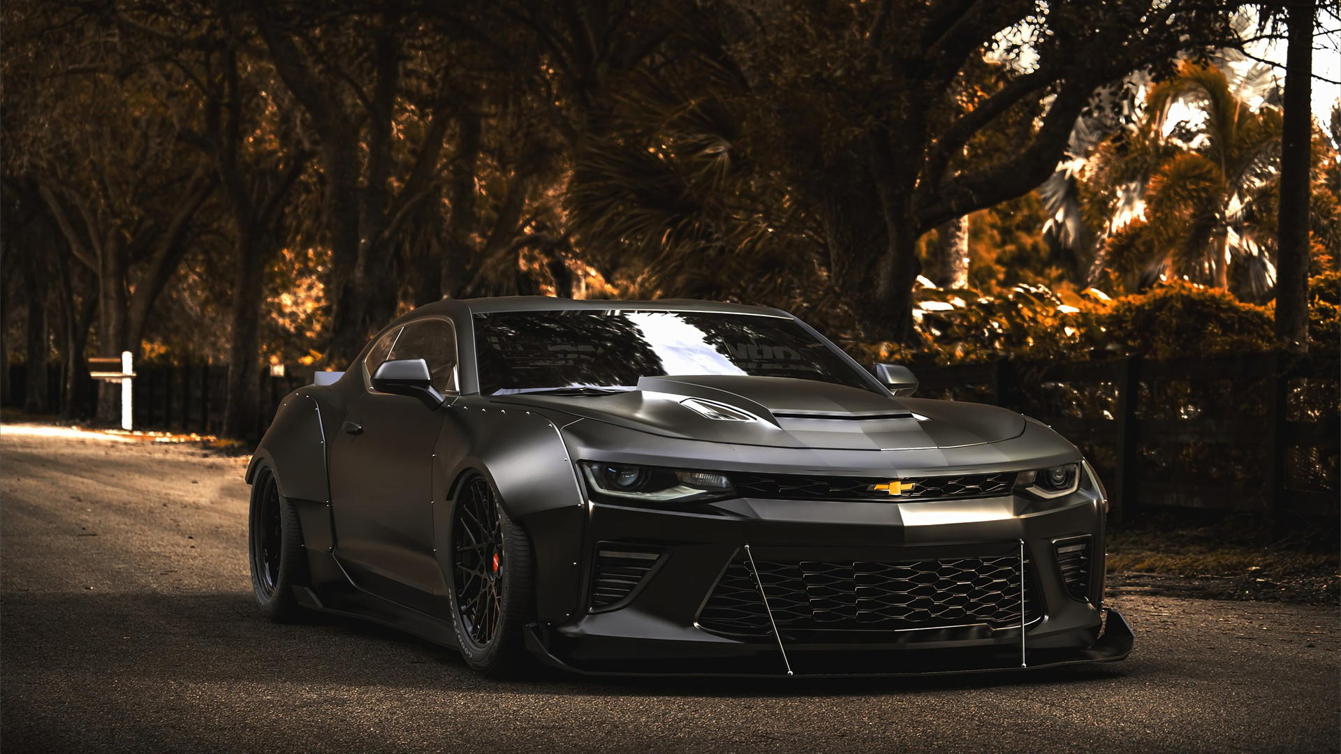 black, chevrolet, camaro