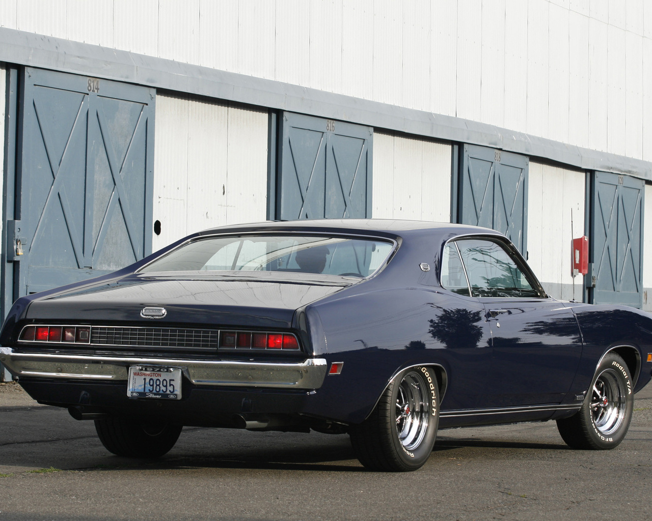 american, classic, car, ford,torino,1970