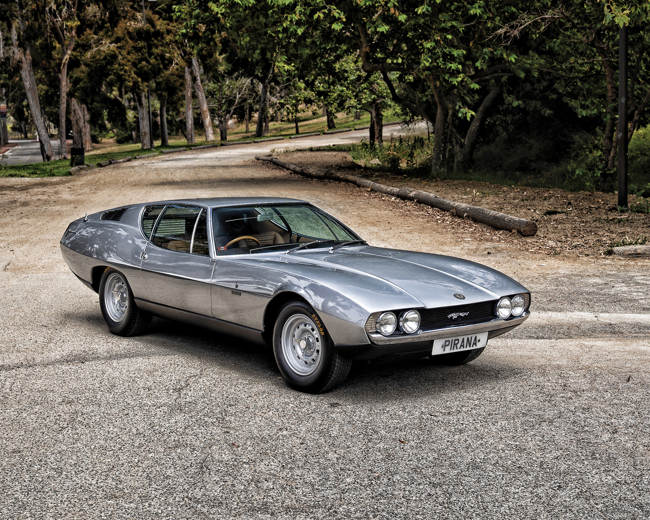 jaguar, pirana, bertone, 1967