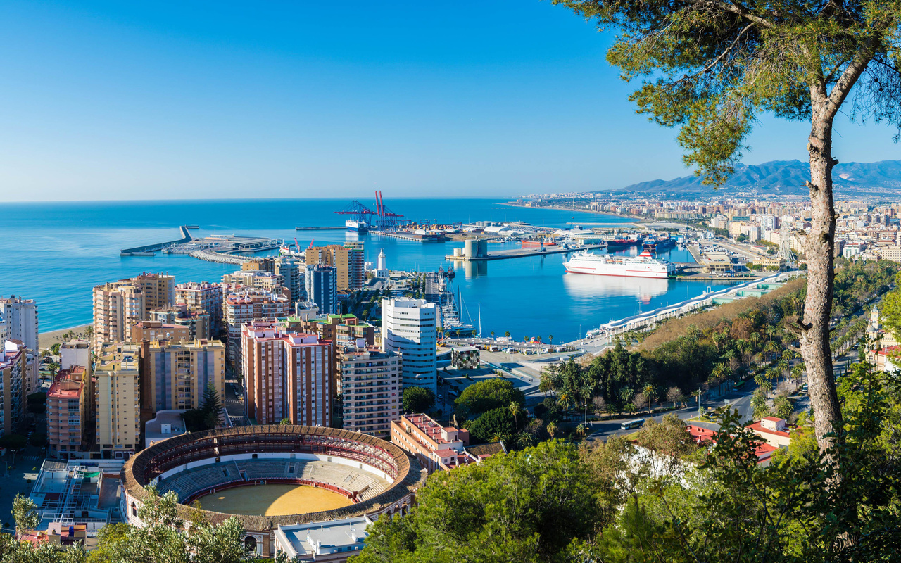 port, cityscapes, spanish cities, spain, costa del sol