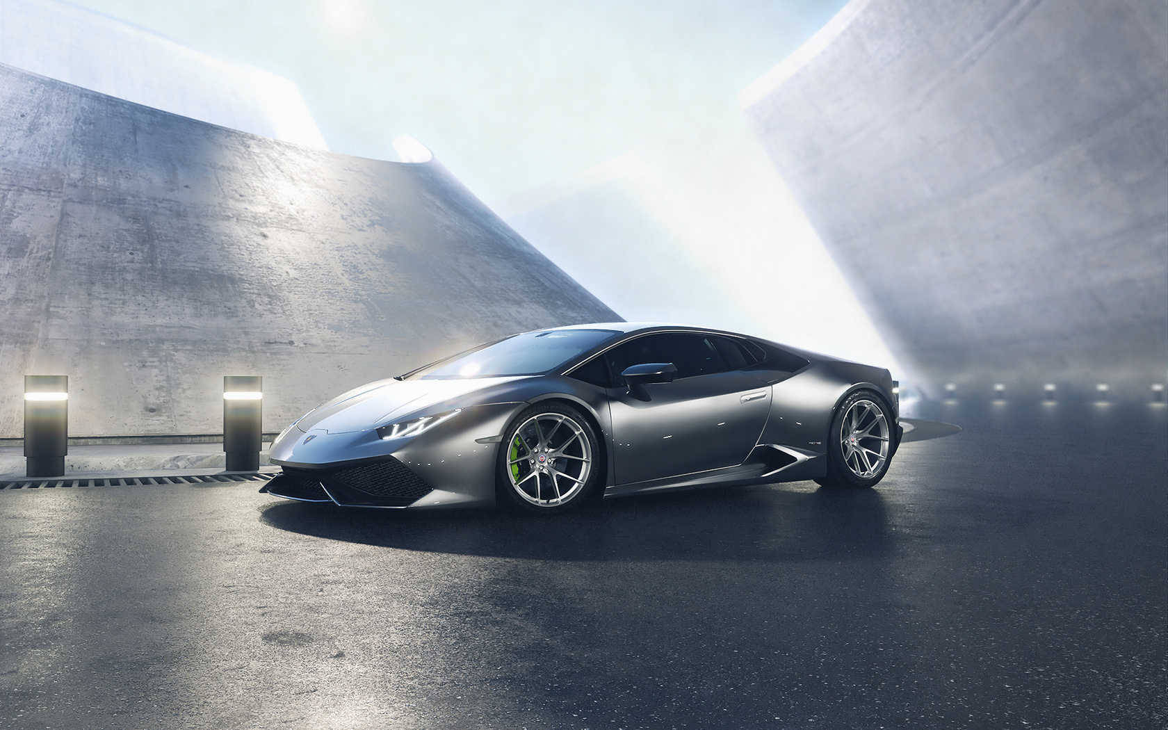 lamborghini, huracan, hypercars, supercars, gray