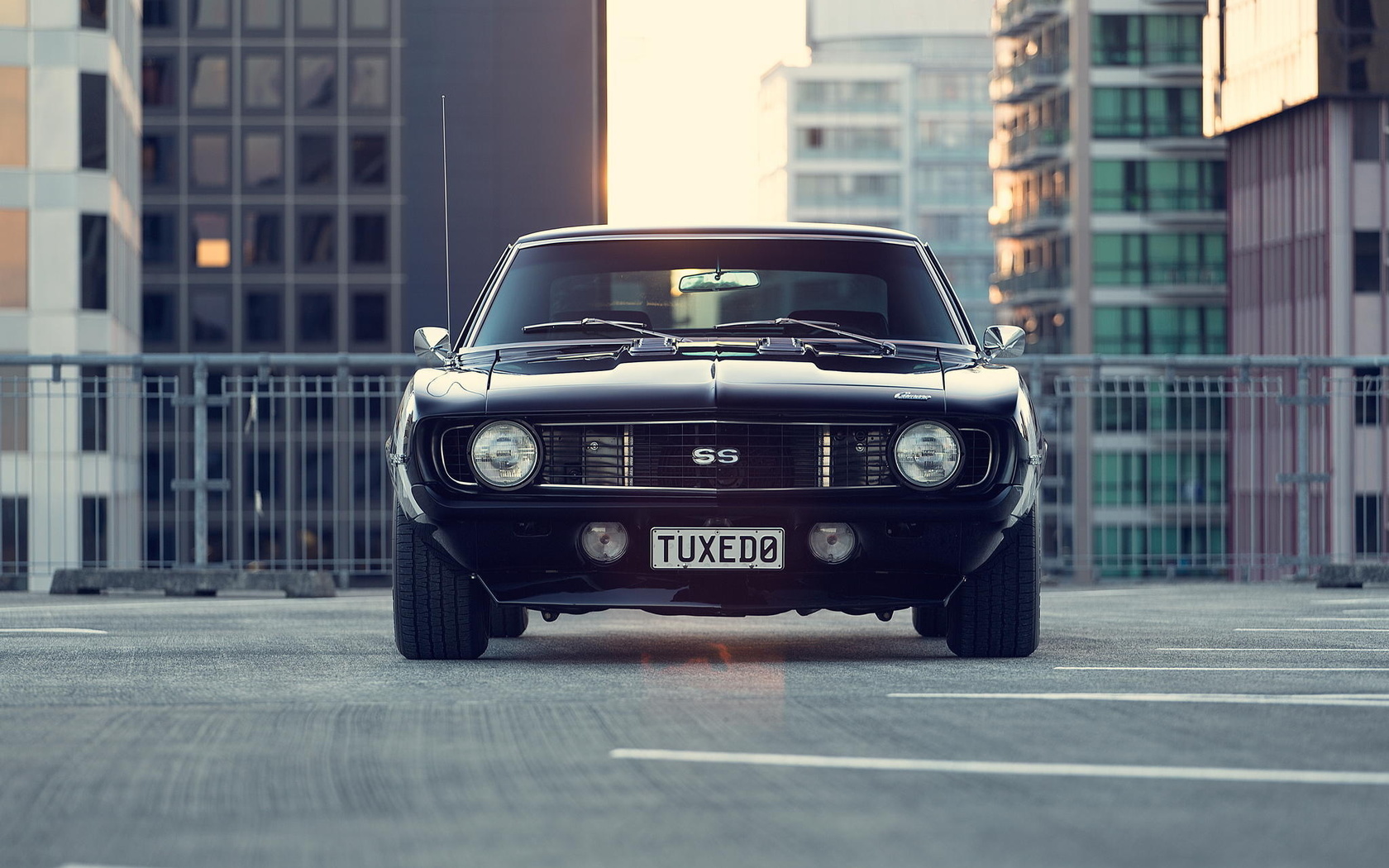 chevrolet, camaro, front, muscle car, black