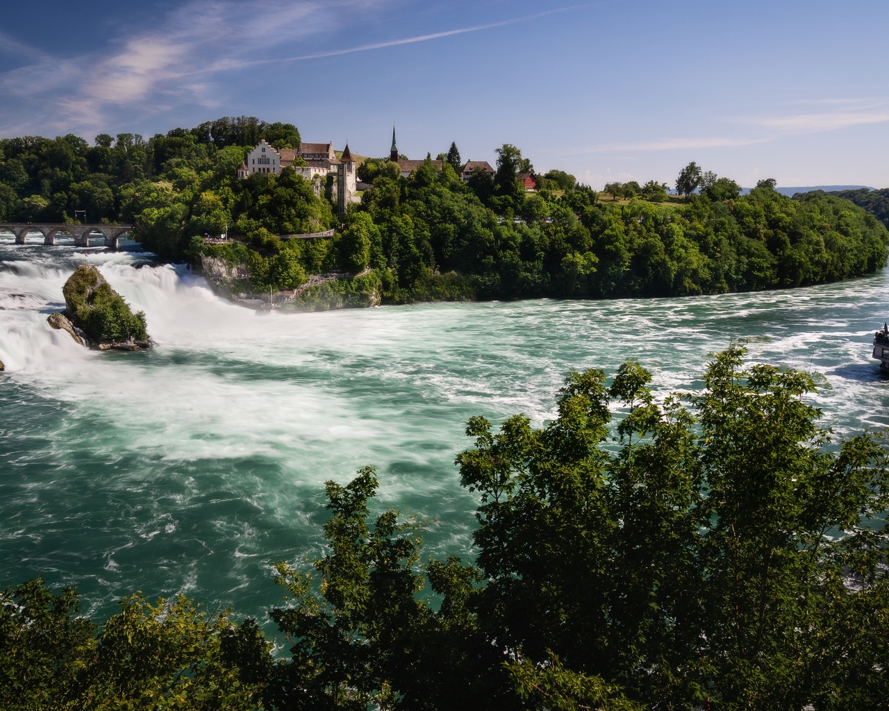 , , , schaffhausen, rhein falls, , 