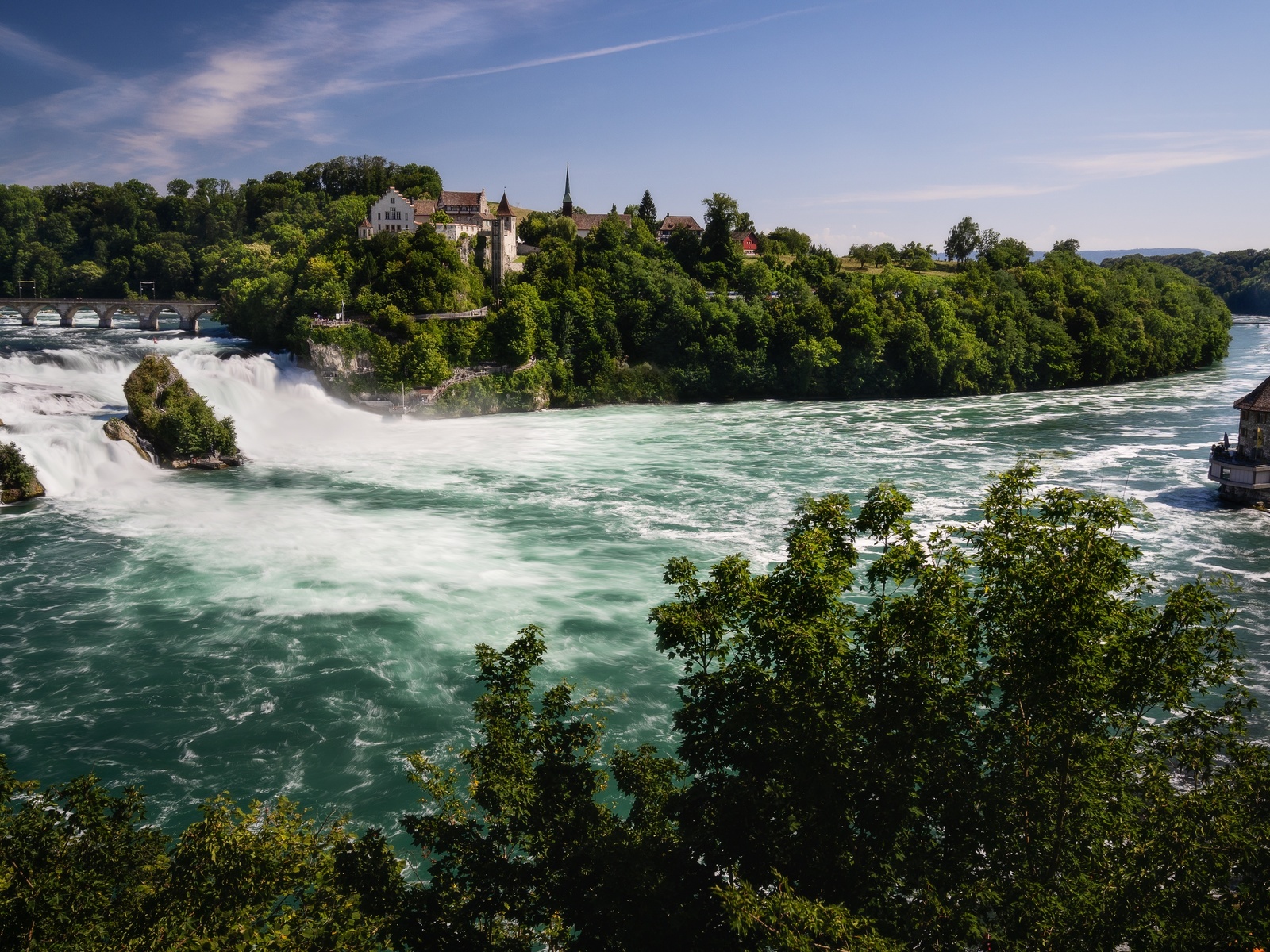 , , , schaffhausen, rhein falls, , 