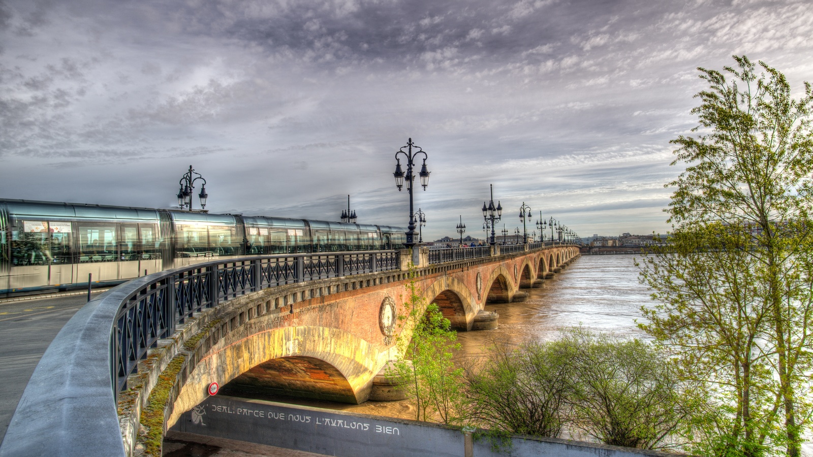 , , , , bordeaux, garonne river,  , , hdr, 