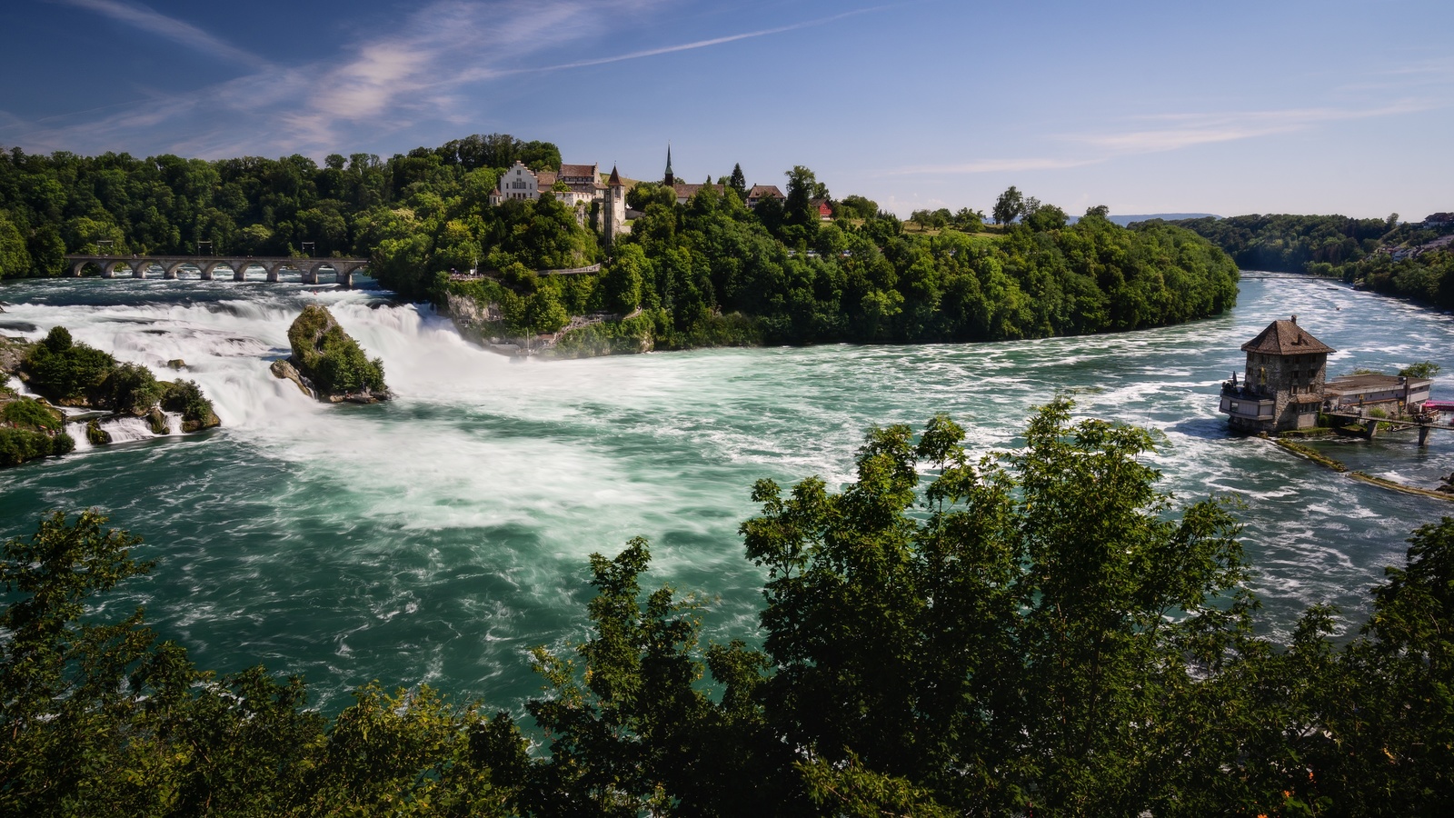 , , , schaffhausen, rhein falls, , 