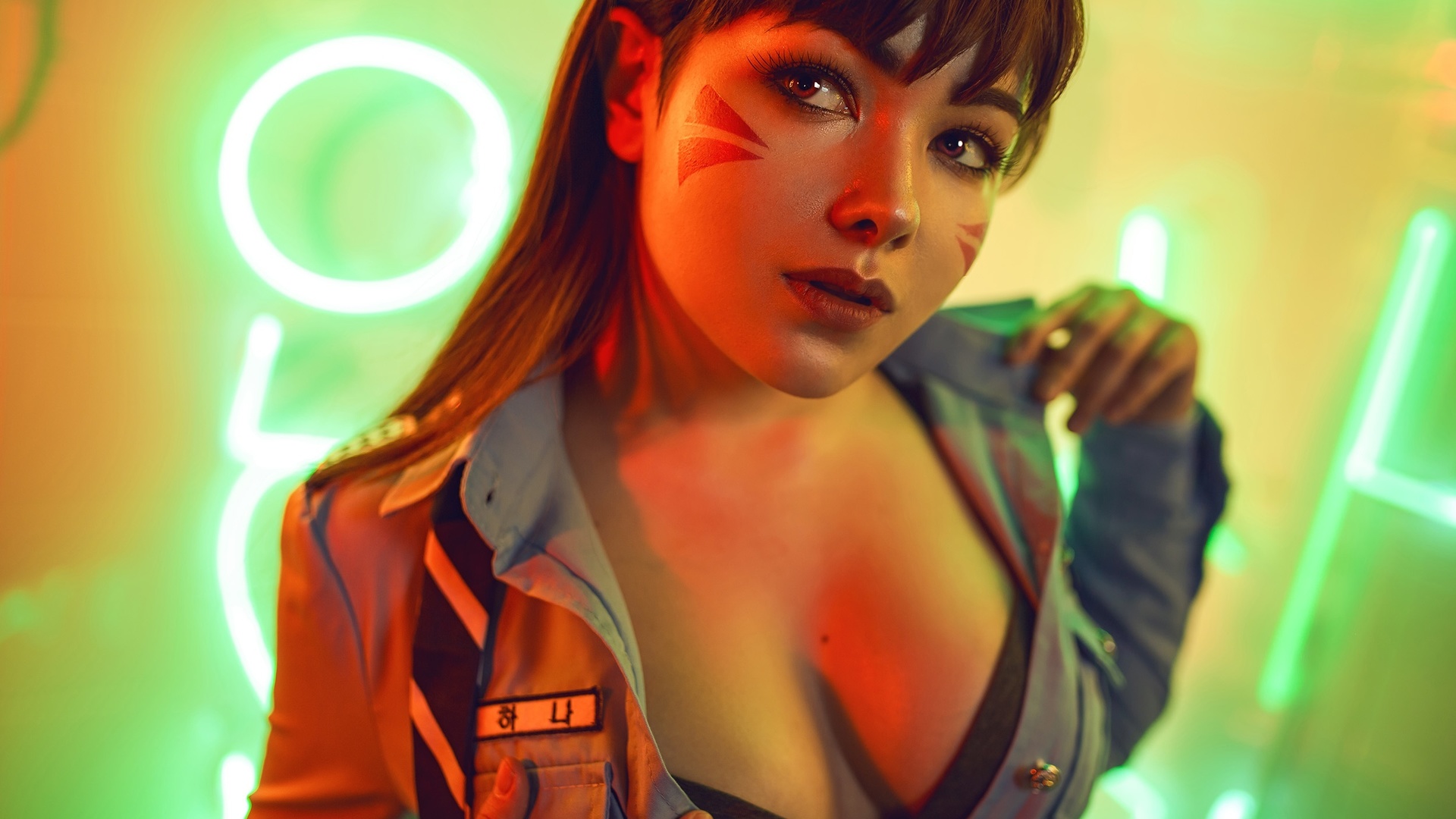 kristina borodkina, cosplay, overwatch, d.va, 