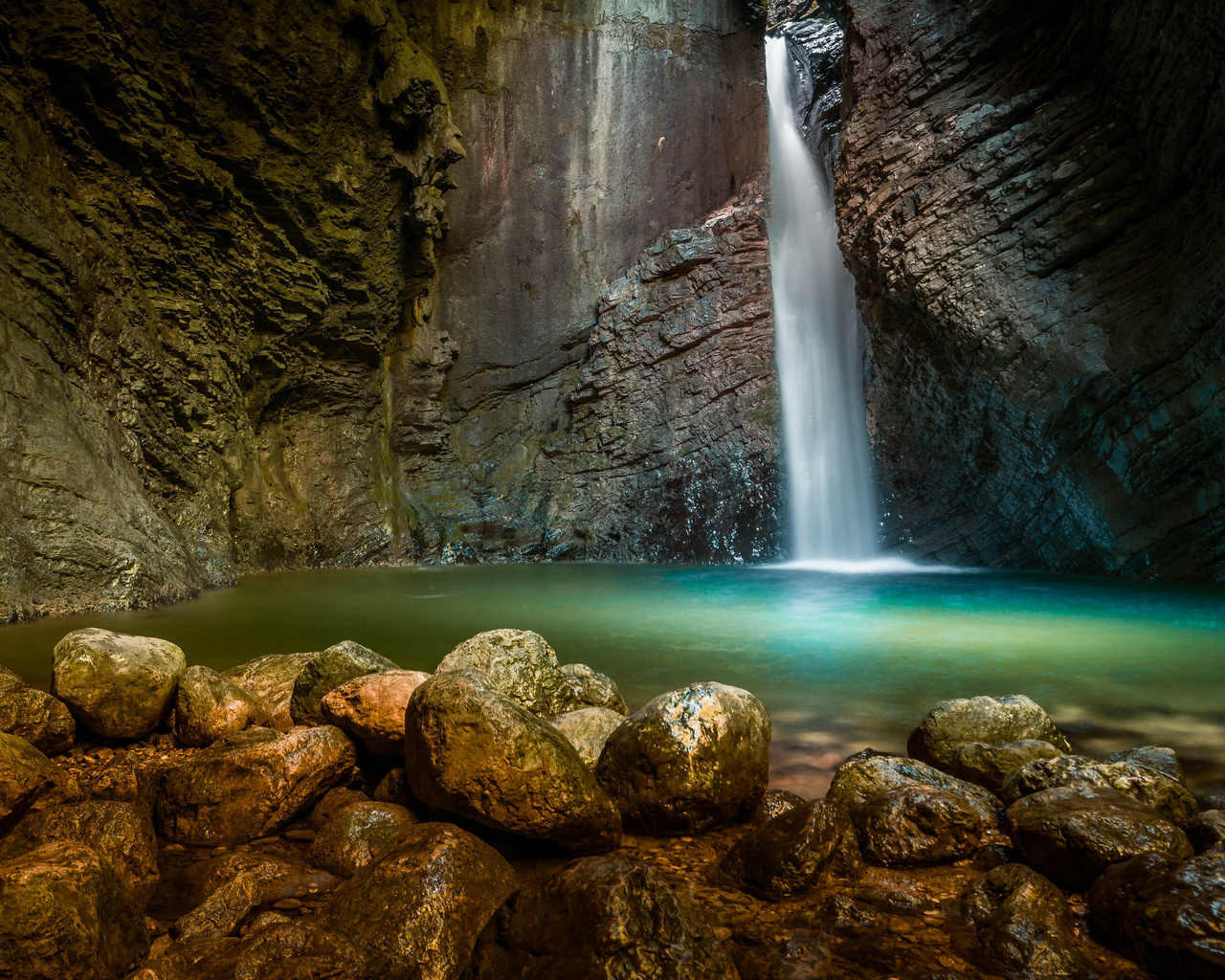 , , , kozjak waterfall, , 