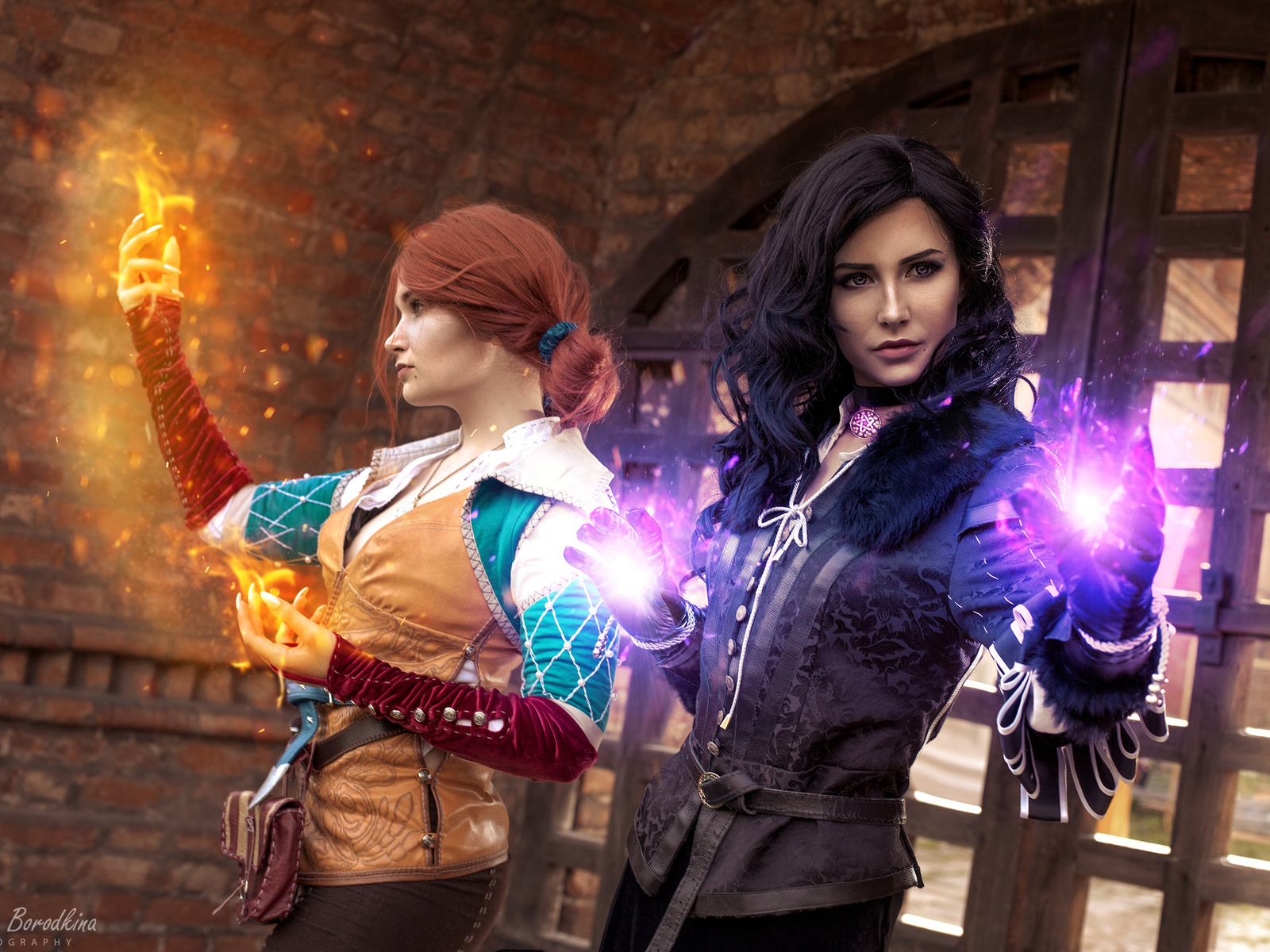 , the witcher, yennefer, triss, , the witcher 3 wild hunt, kristina borodkina