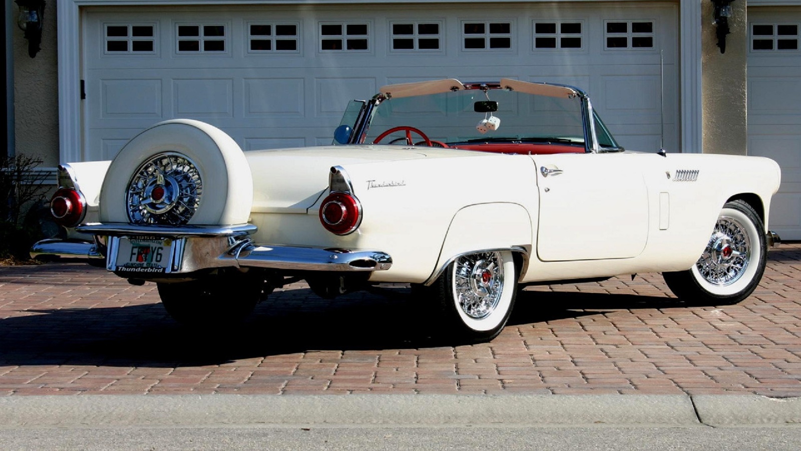 american, classic, car, ford, thunderbird