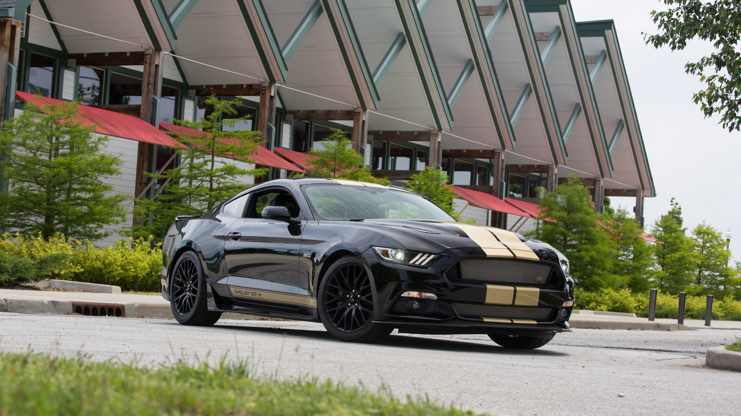 ford, mustang, black