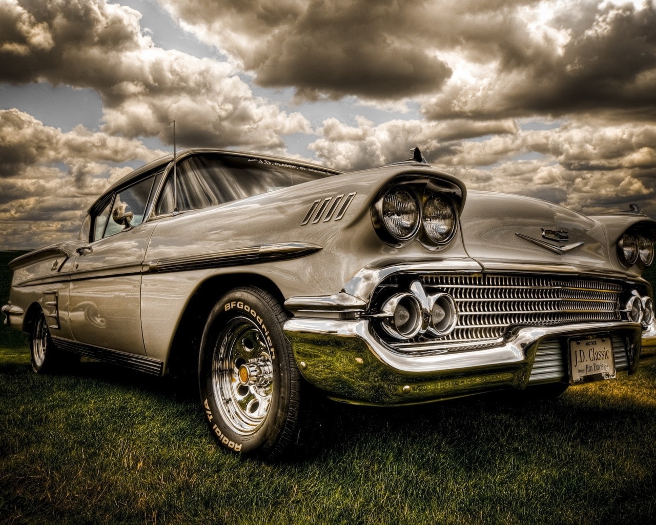 american, classic, car, chevrolet