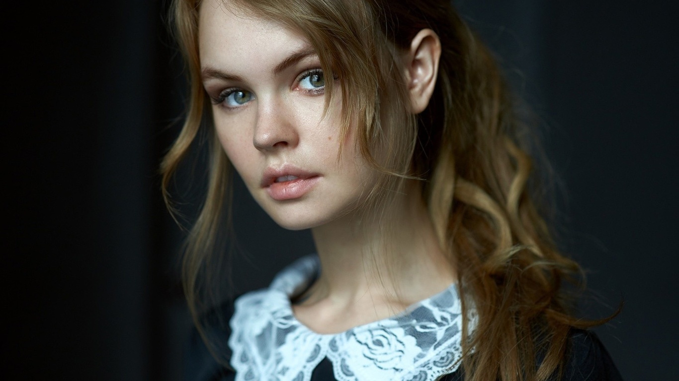 girl, face, sweetheart, model, hair, lips, beautiful, the beauty, rus, anastasia shcheglova, anastasia