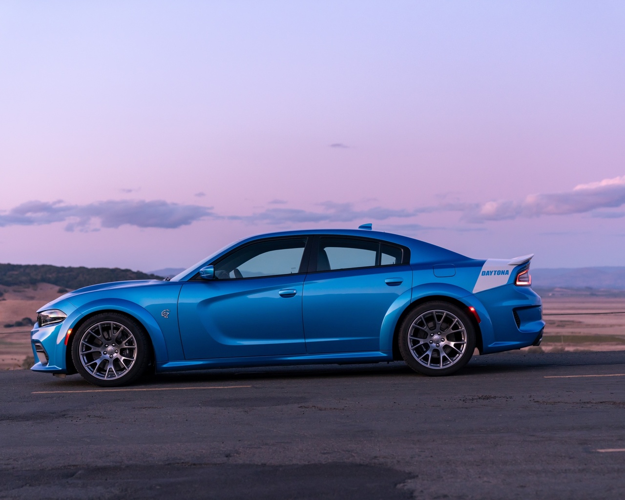 dodge, charger, srt, hellcat, side view, 2020, cars, daytona