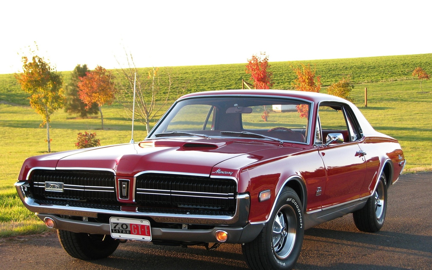 mercury, cougar, 1968