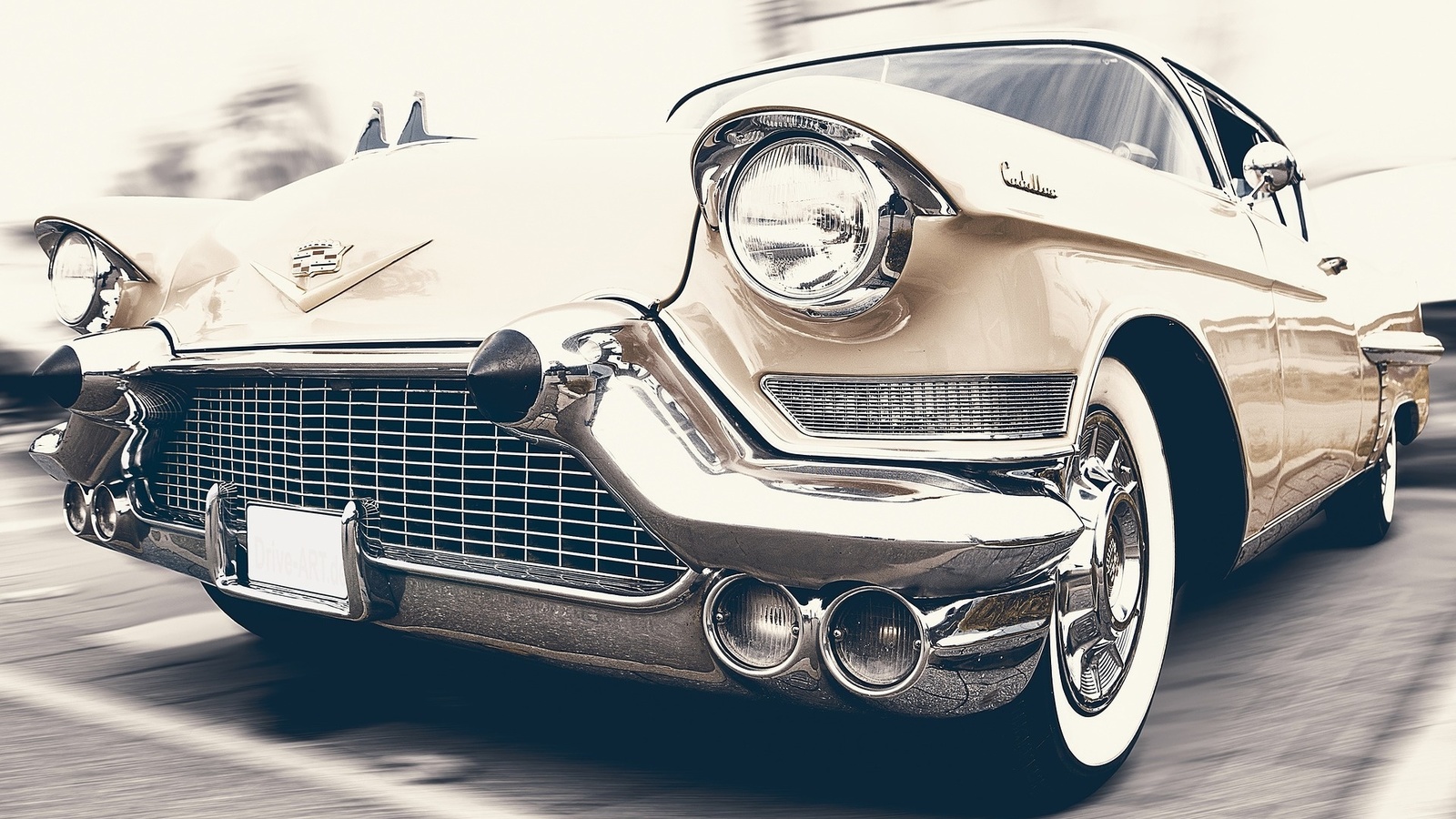 american, classic, car, cadillac