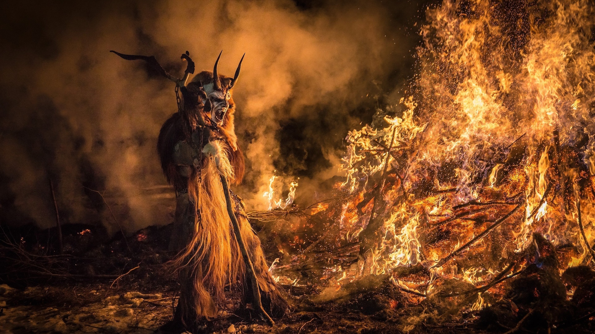 krampus, monster, demon, evil, horror, dark, occult, christmas, storyr