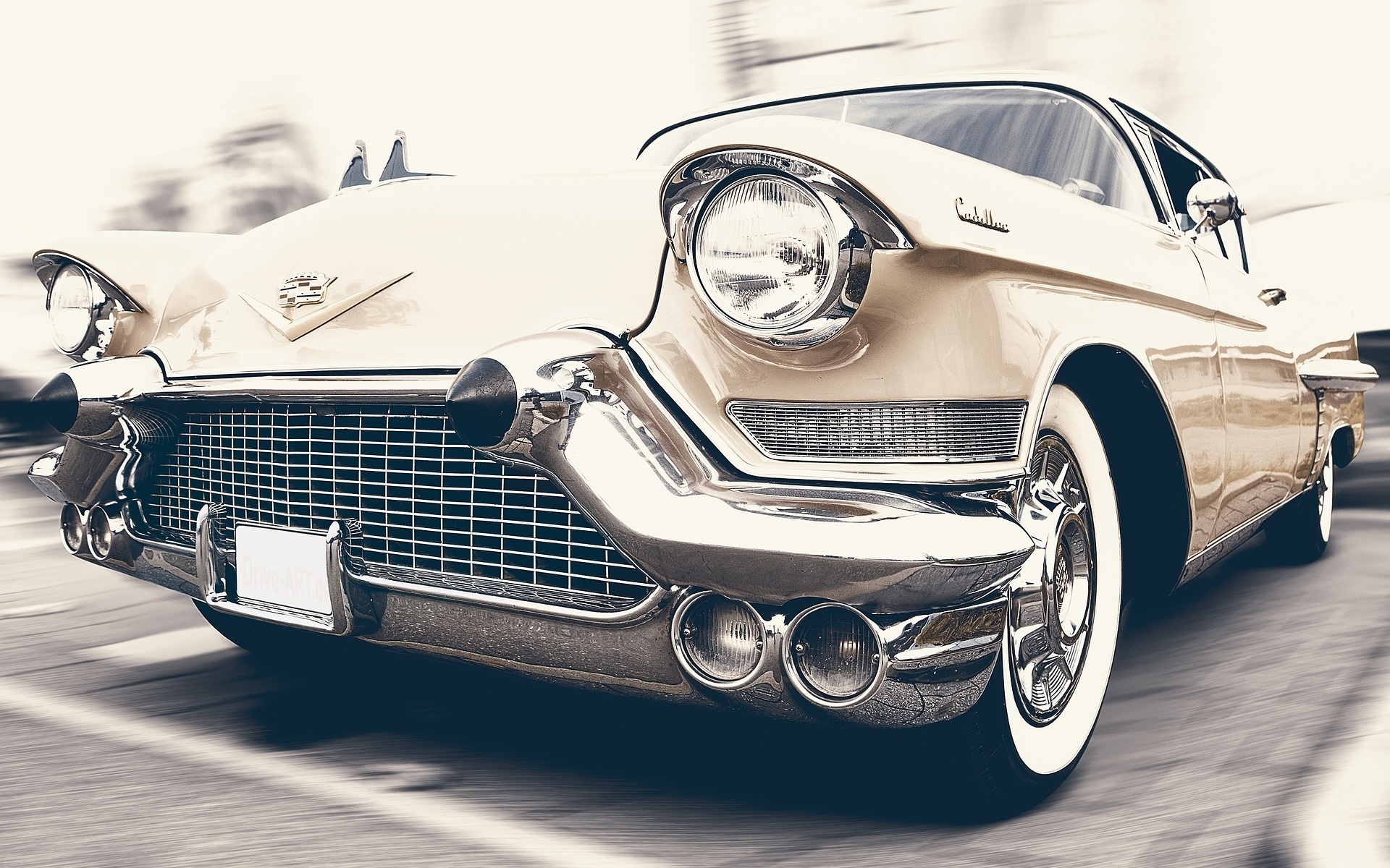 american, classic, car, cadillac