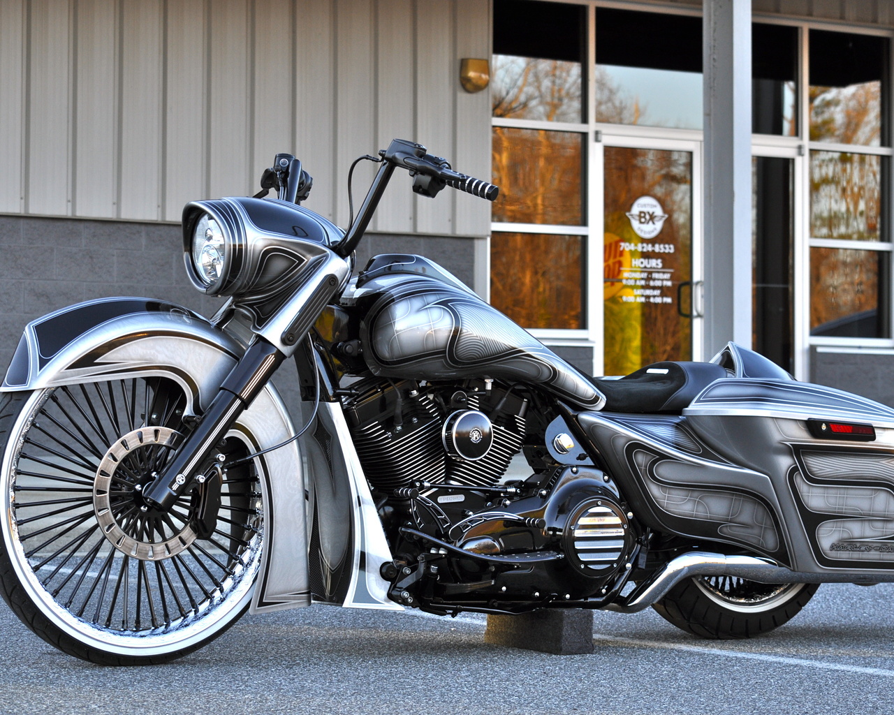 harley-davidson, road king, custom, , 