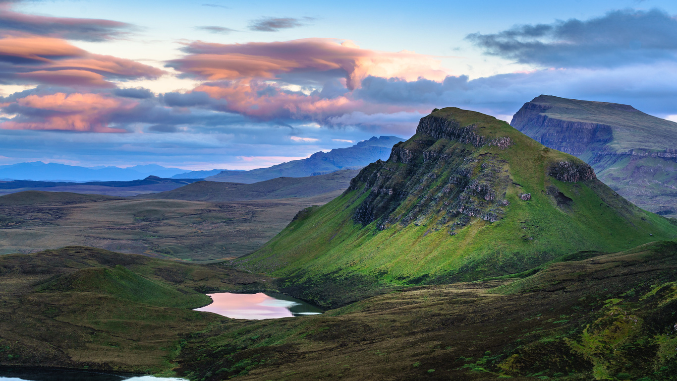 , , , isle of skye, hebrides, quiraing, , 