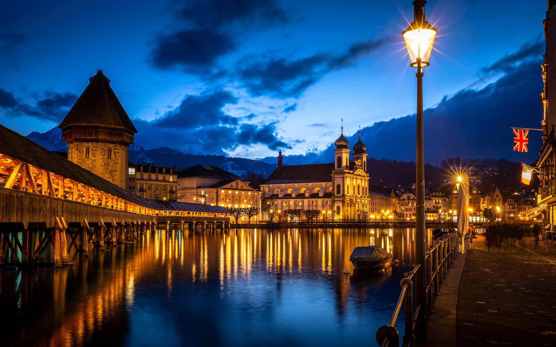 , , , , , lucerne, wasserturm, reuss river, ,  , , 