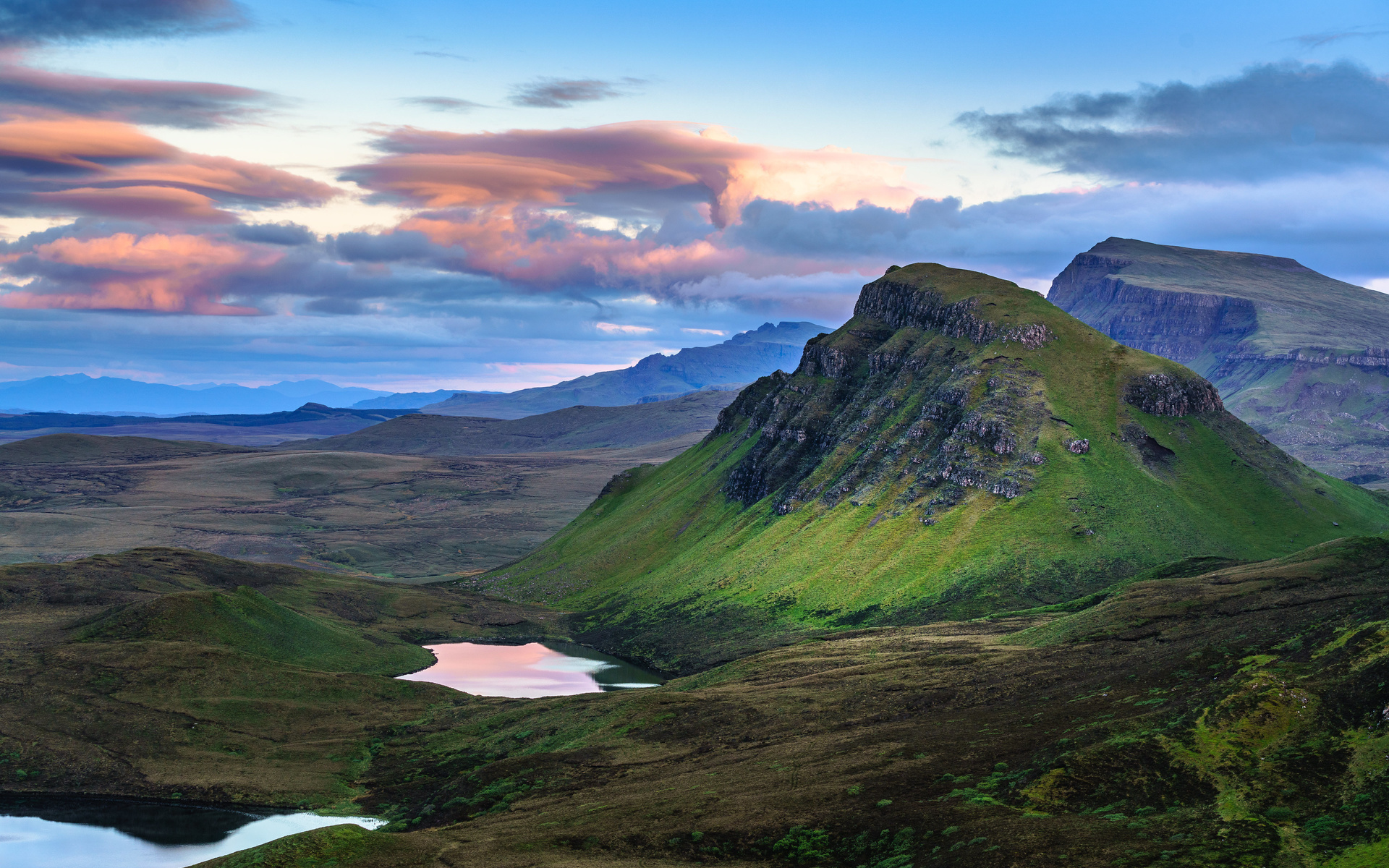 , , , isle of skye, hebrides, quiraing, , 