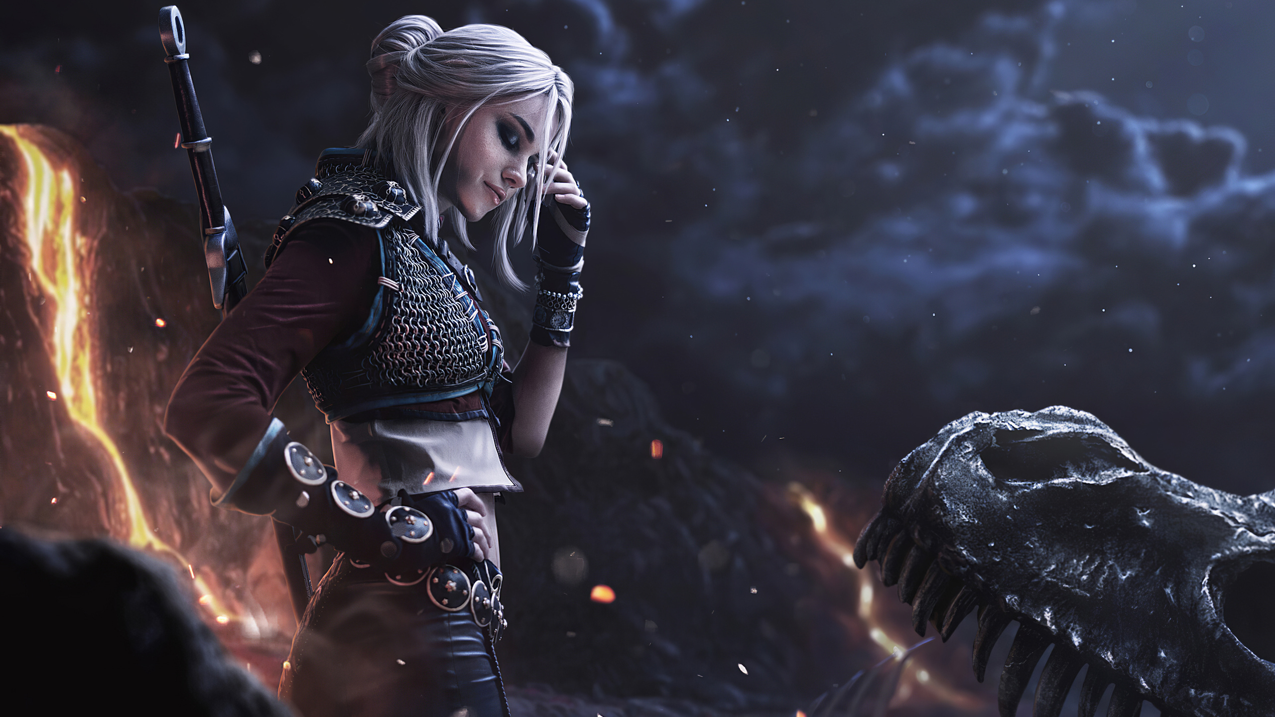 ciri, witcher, cosplay