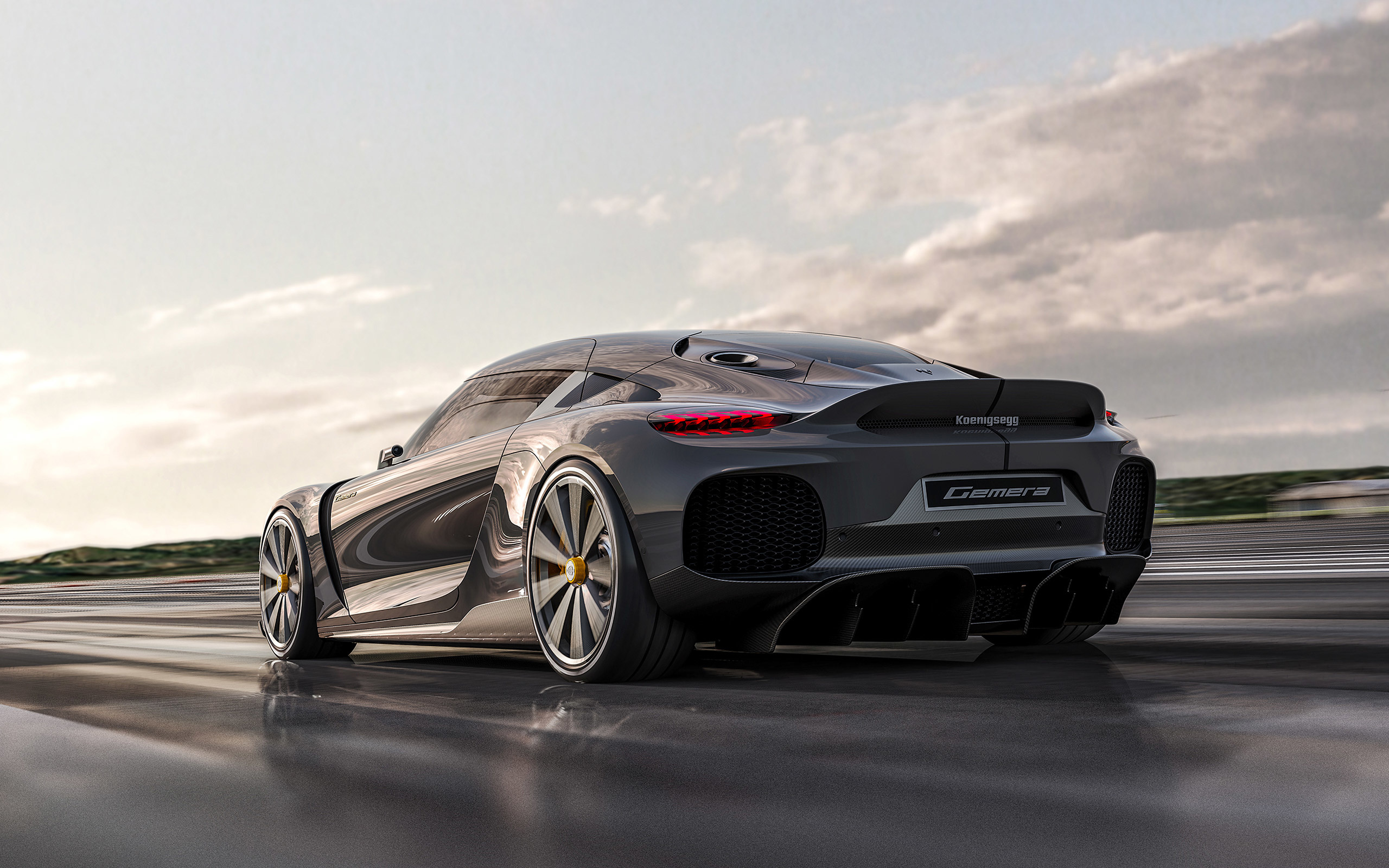 koenigsegg, gemera, 2021, front view, luxury, supercar