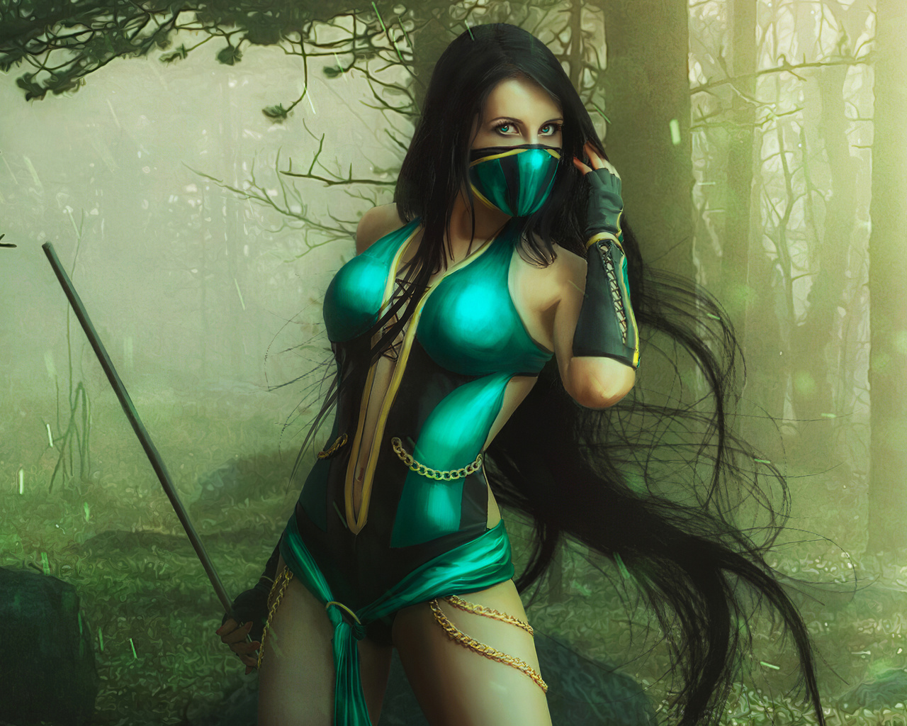 mortal kombat, jade, cosplay