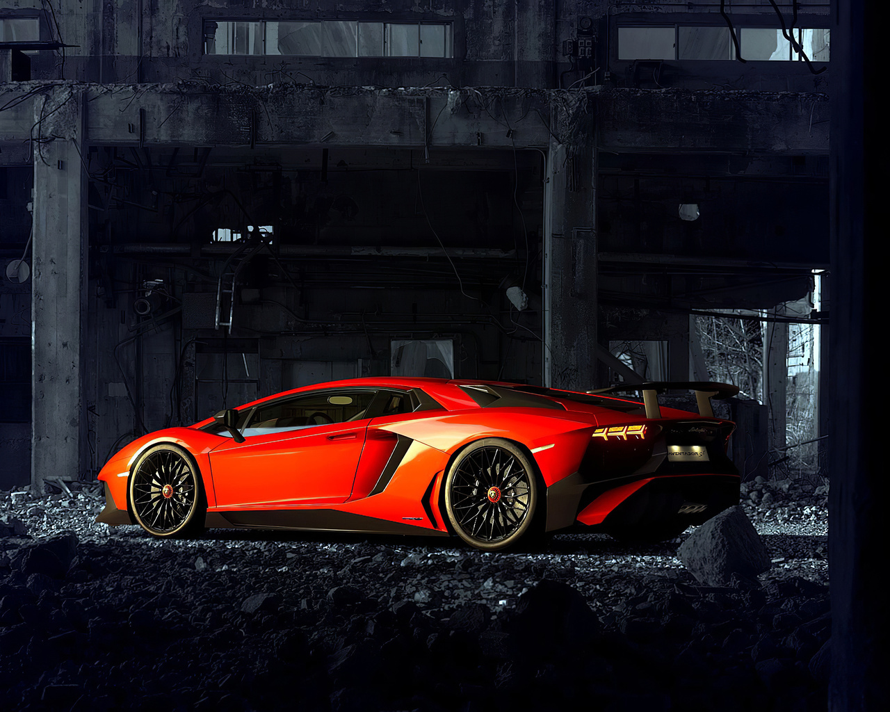 lambo, aventador