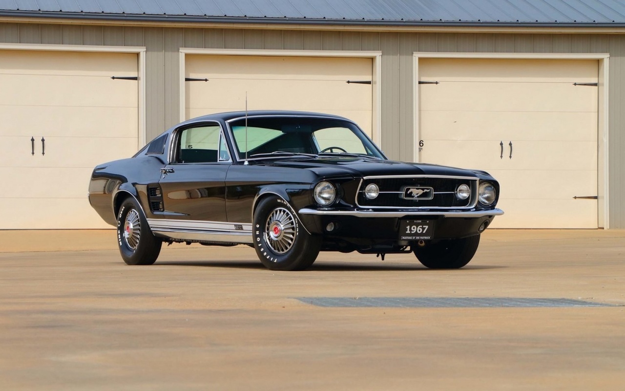 ford, mustang, 1967, fastback