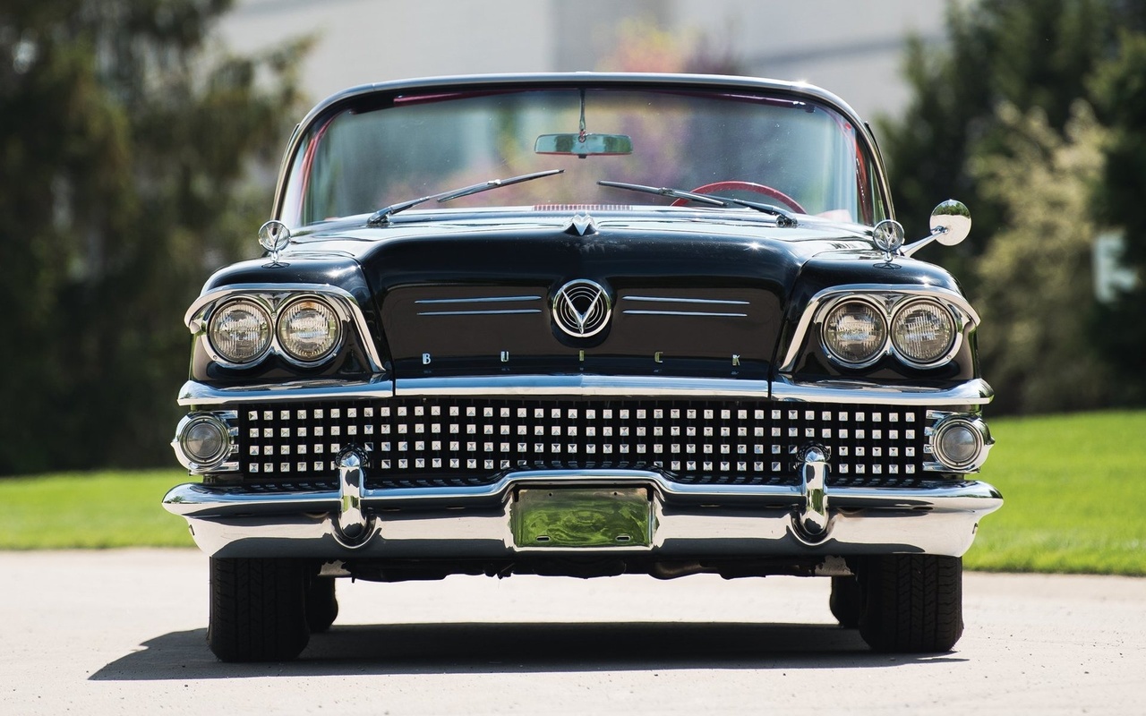 buick, luxury, convertible, 1958