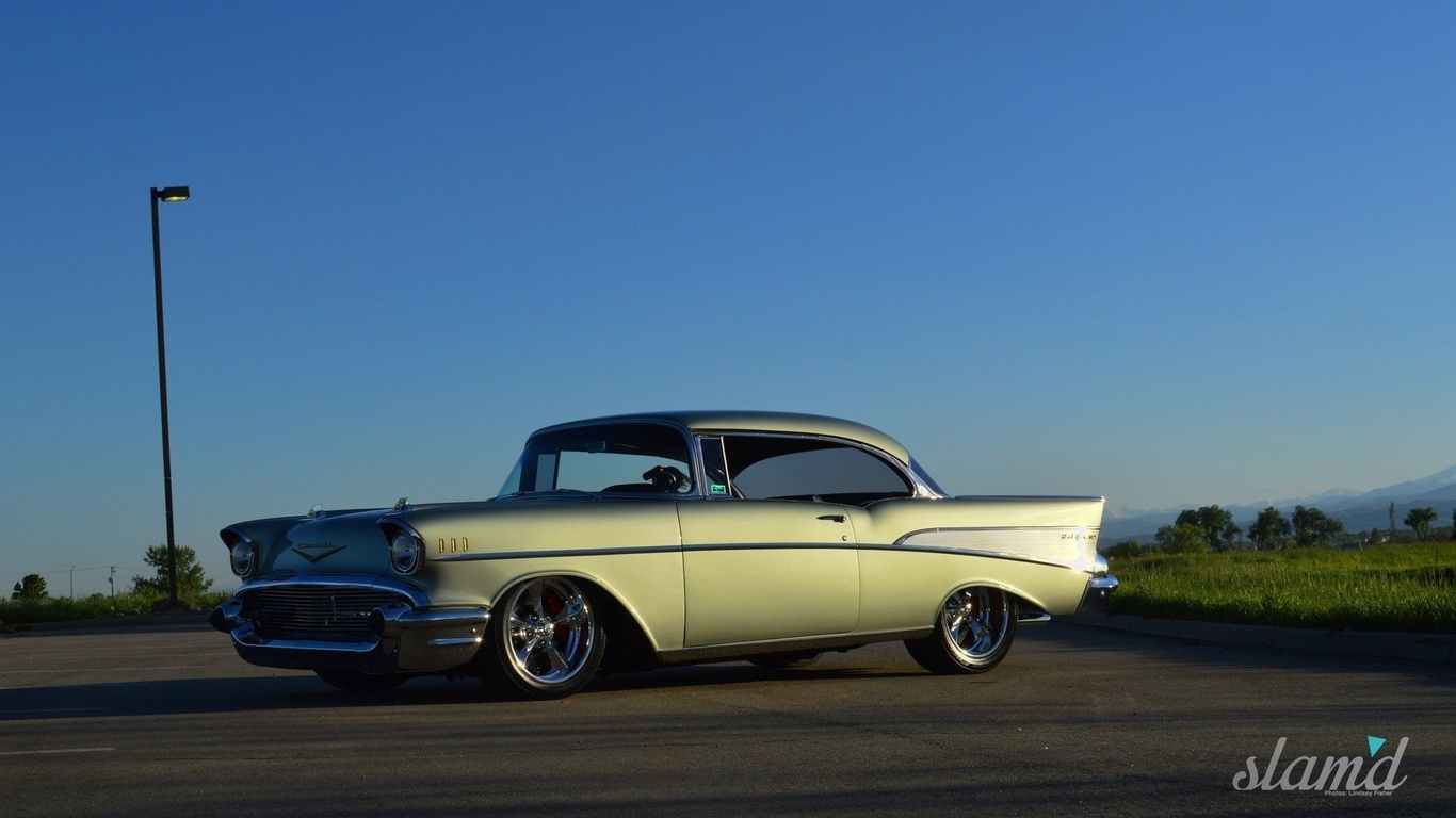 chevrolet, bel air, 1957