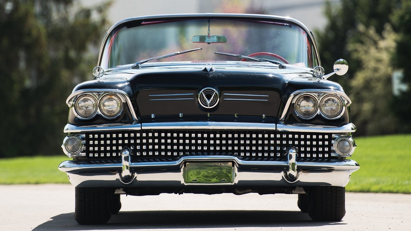 buick, luxury, convertible, 1958