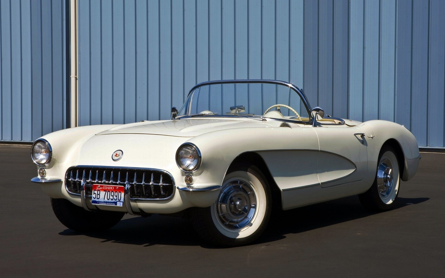 chevrolet, corvette, 1957