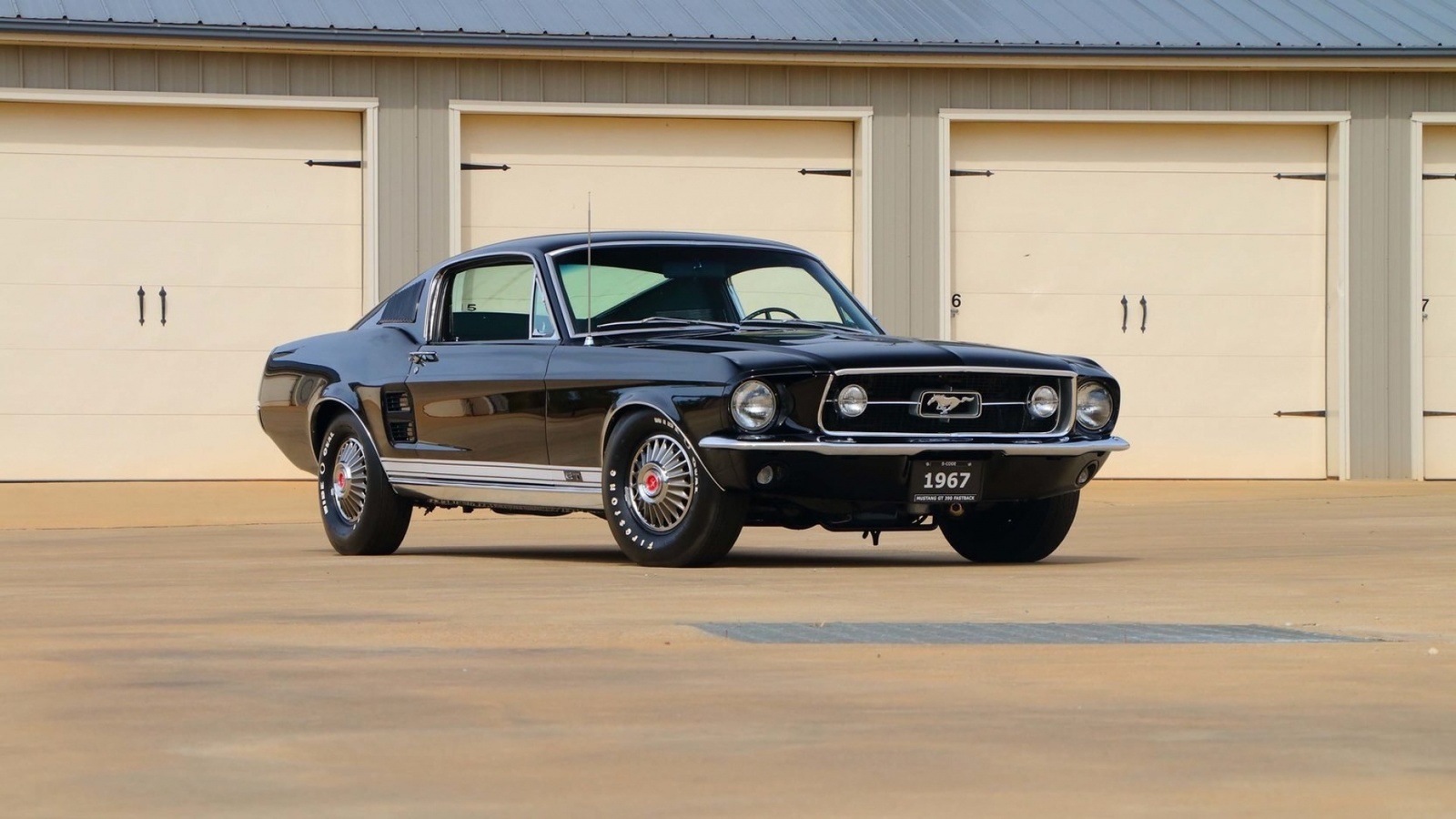 ford, mustang, 1967, fastback