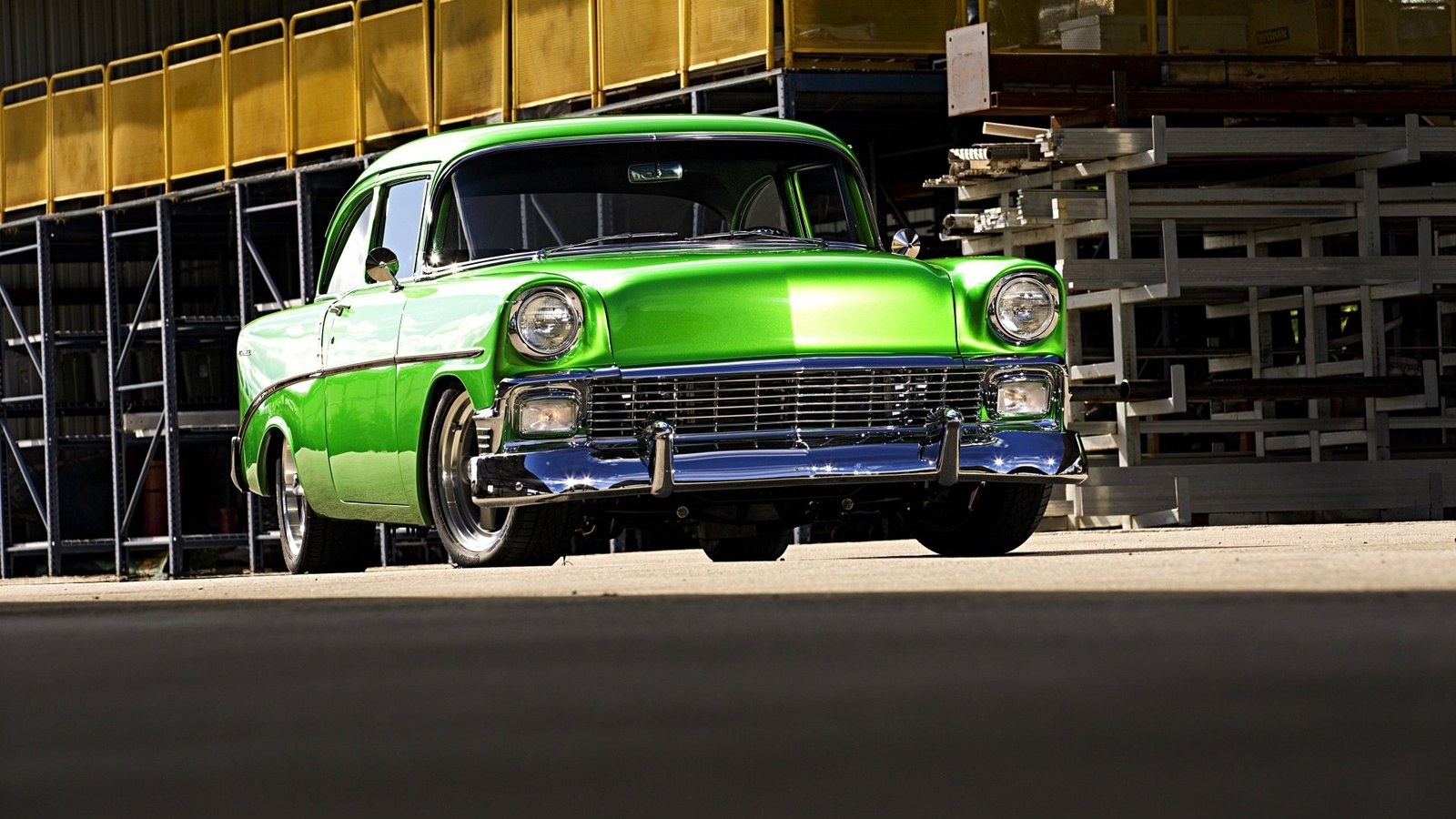 chevrolet, bel air, 1956