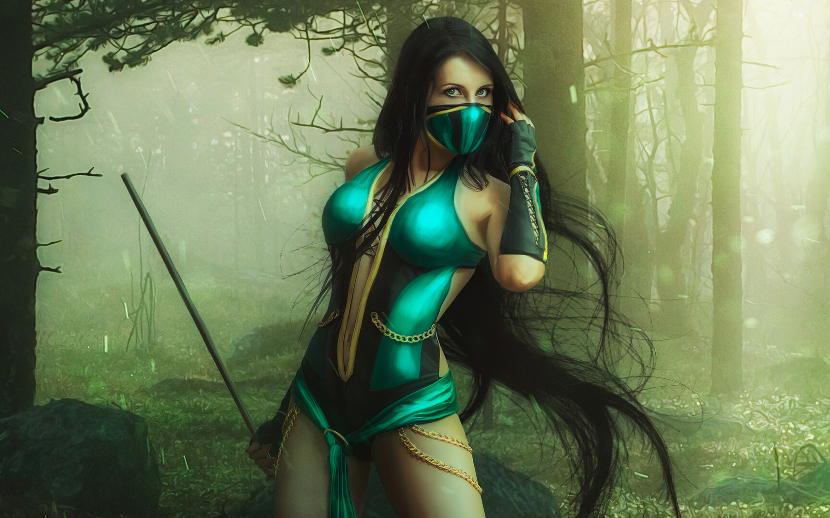 mortal kombat, jade, cosplay