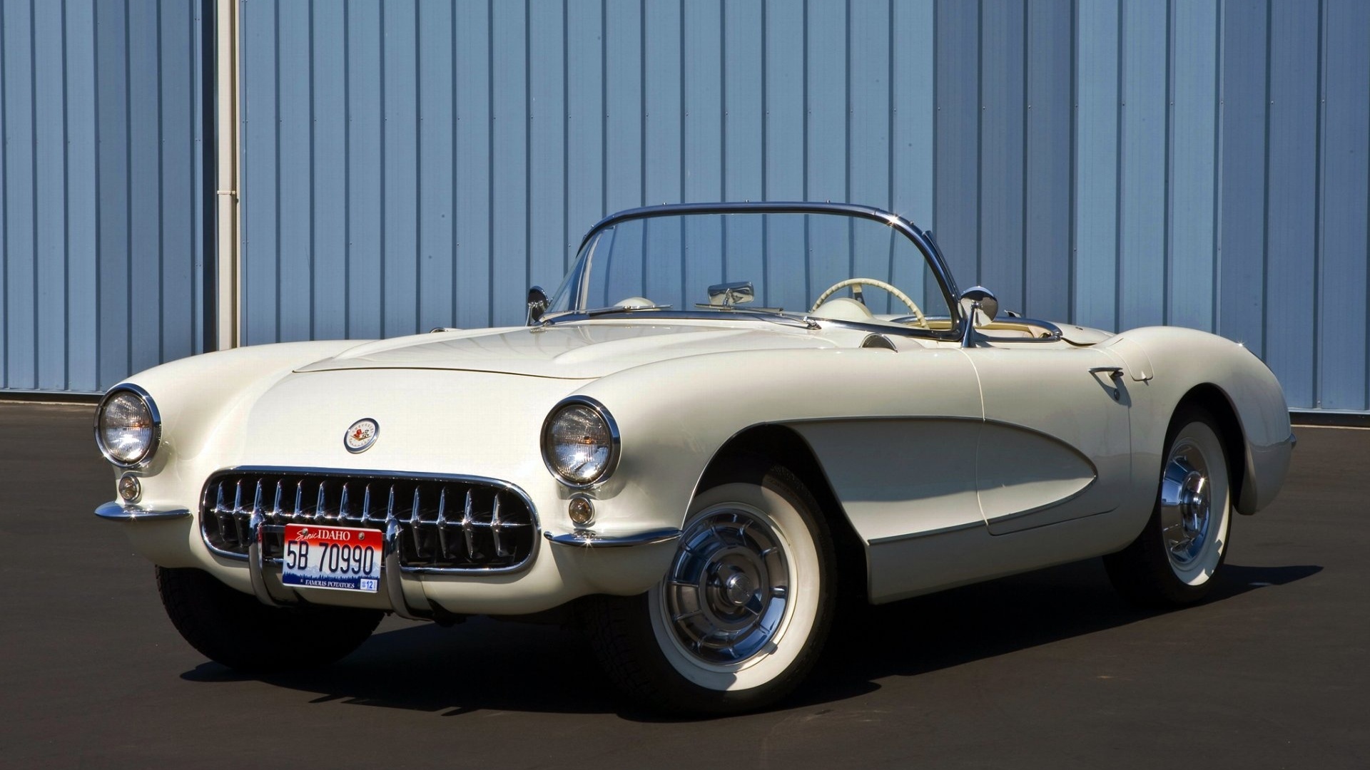 chevrolet, corvette, 1957