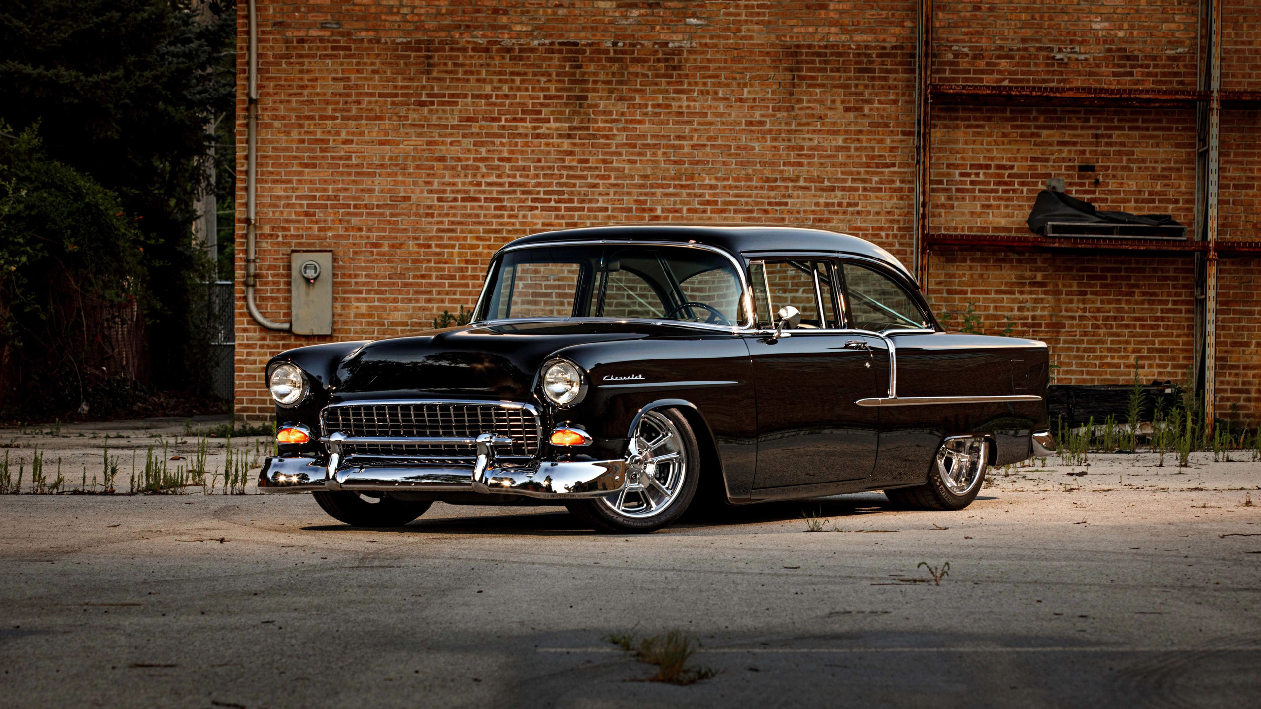 chevrolet, 210, 1957, black coupe