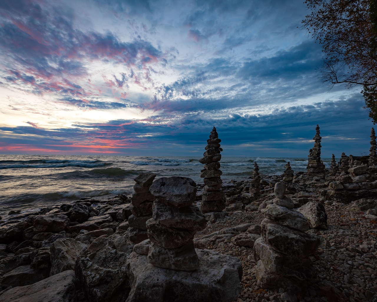 , , , whitefish bay, lake michigan, 