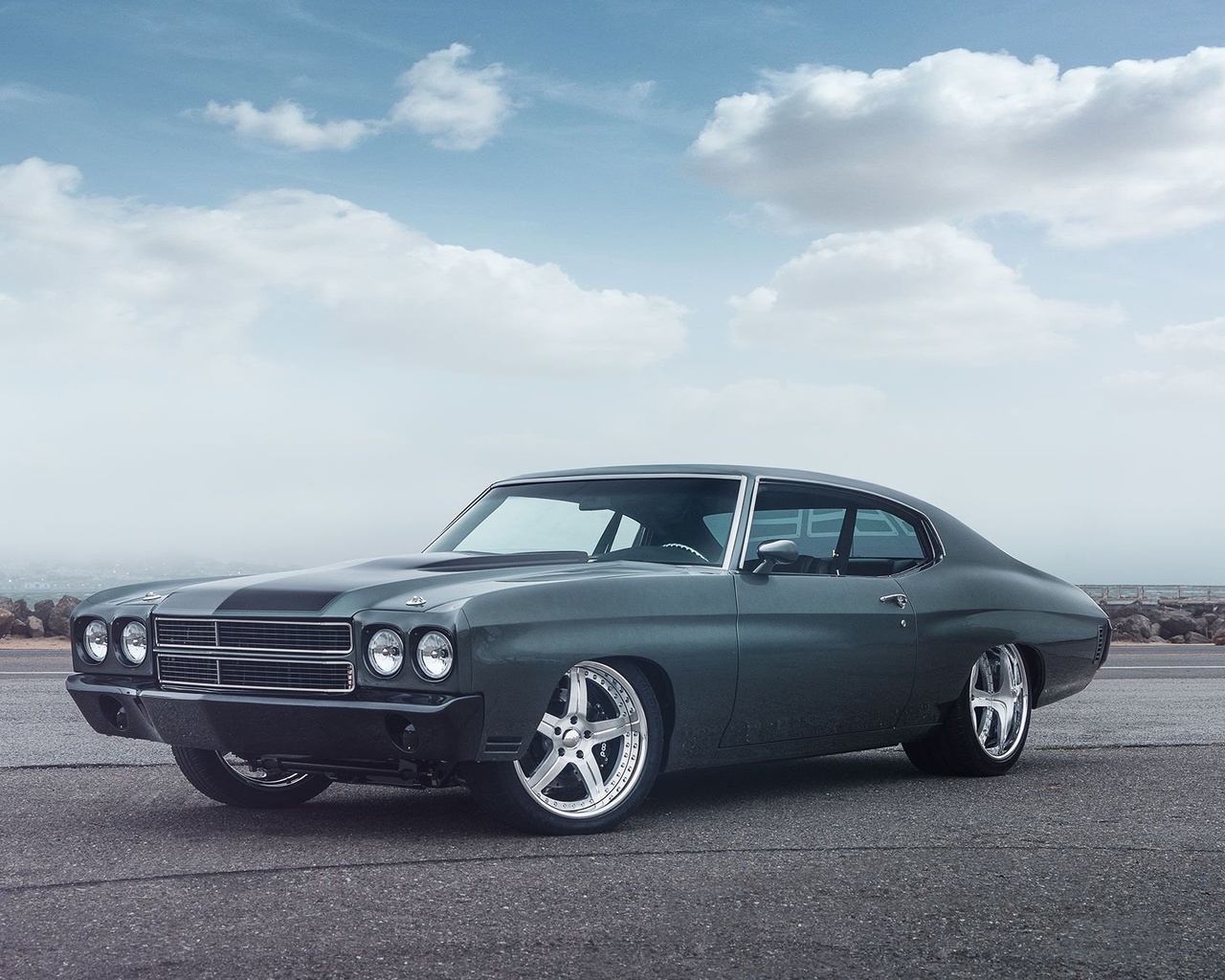 chevrolet, chevelle, custom, pro touring, ,,