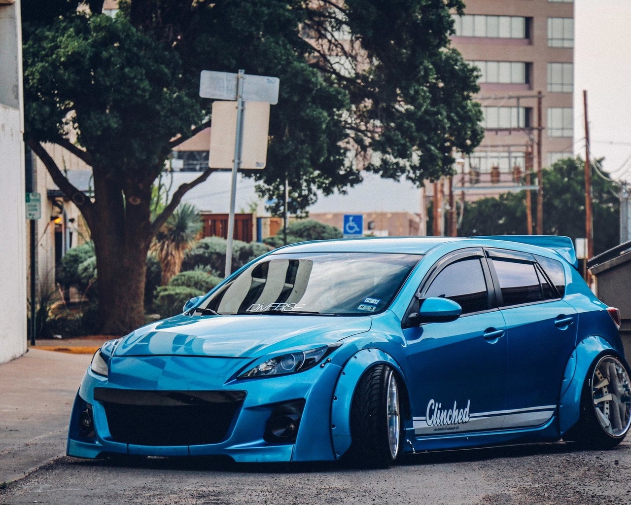 mazda, axela, stance