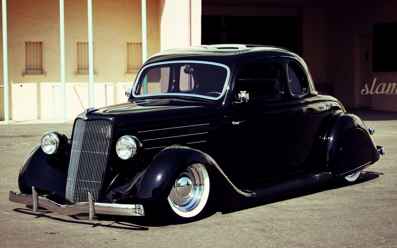 ford, coupe, 1935, custom, lowrider