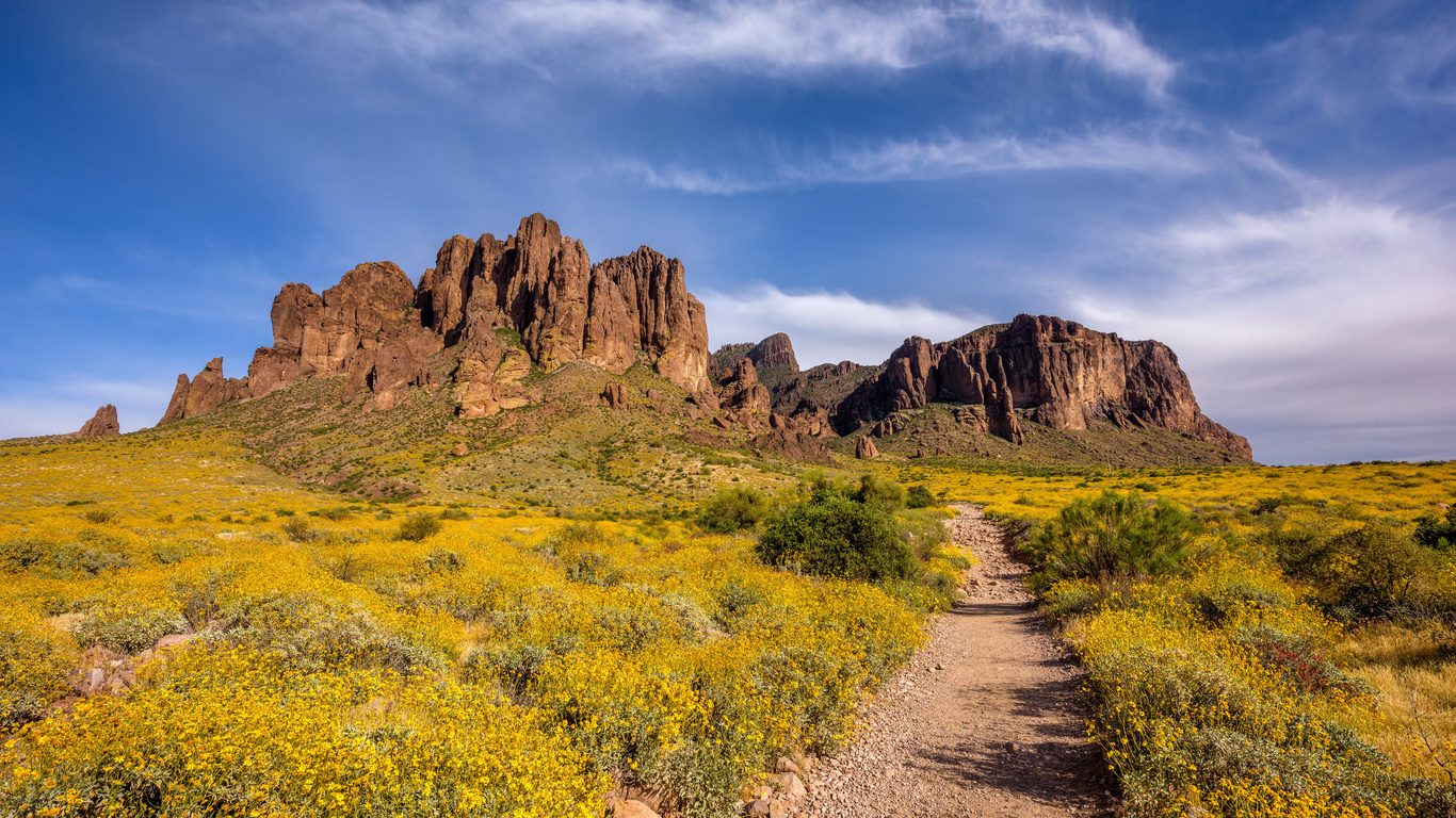 , superstition, mountains, arizona, , 