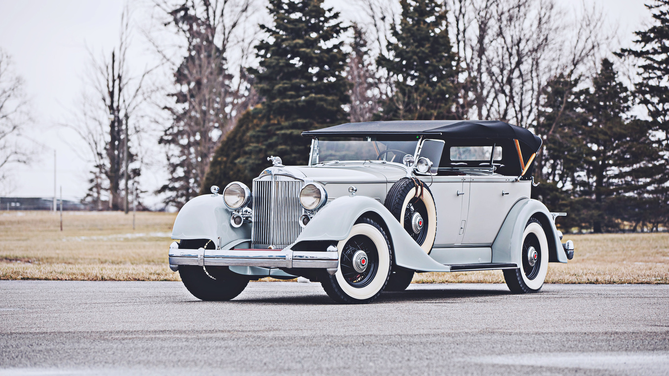 phaeton, retro cars, 1934, cars, luxury cars, packard